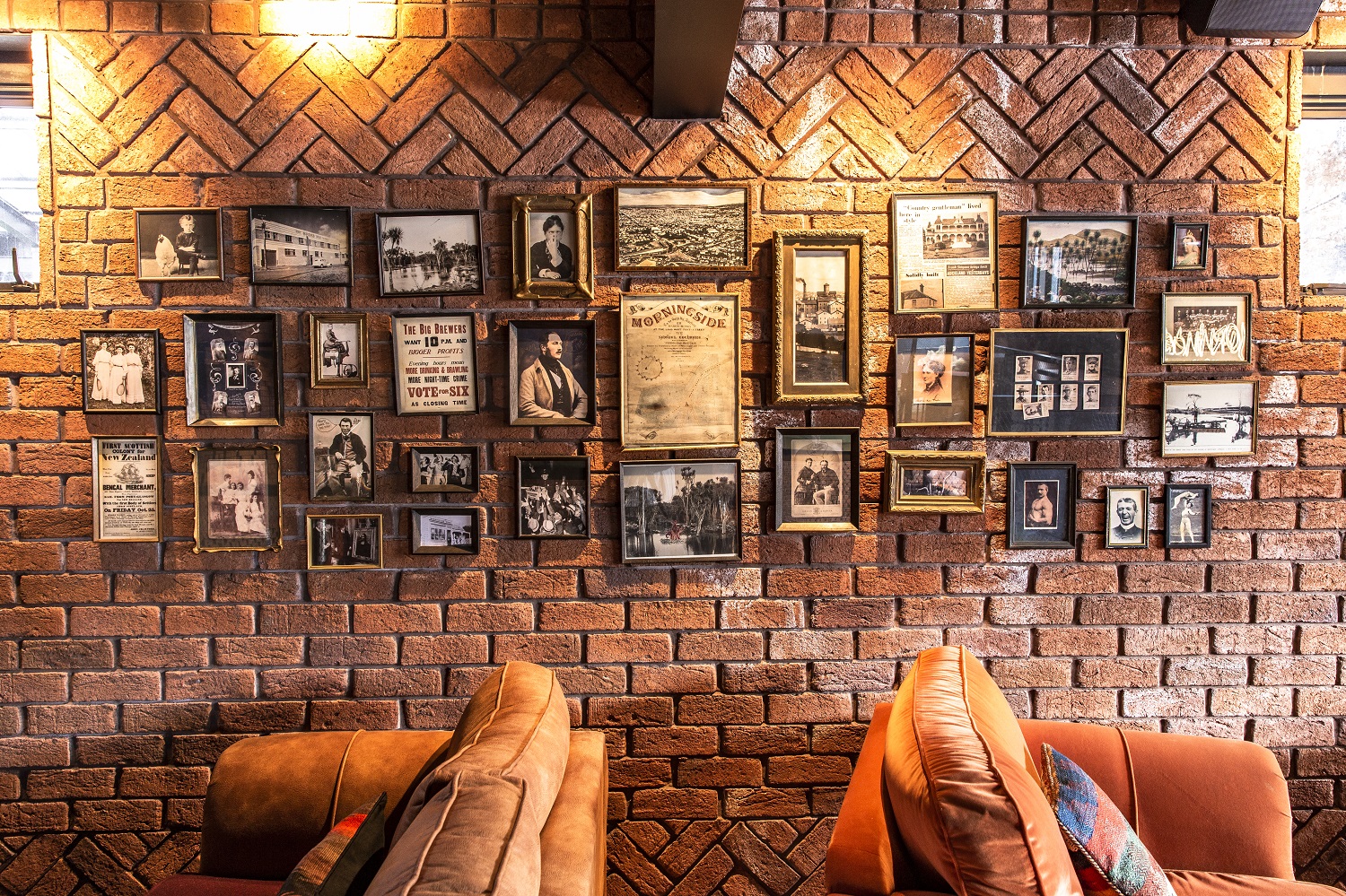 The large pub offers a good selection of beers on tap. Photo / Babiche Martens