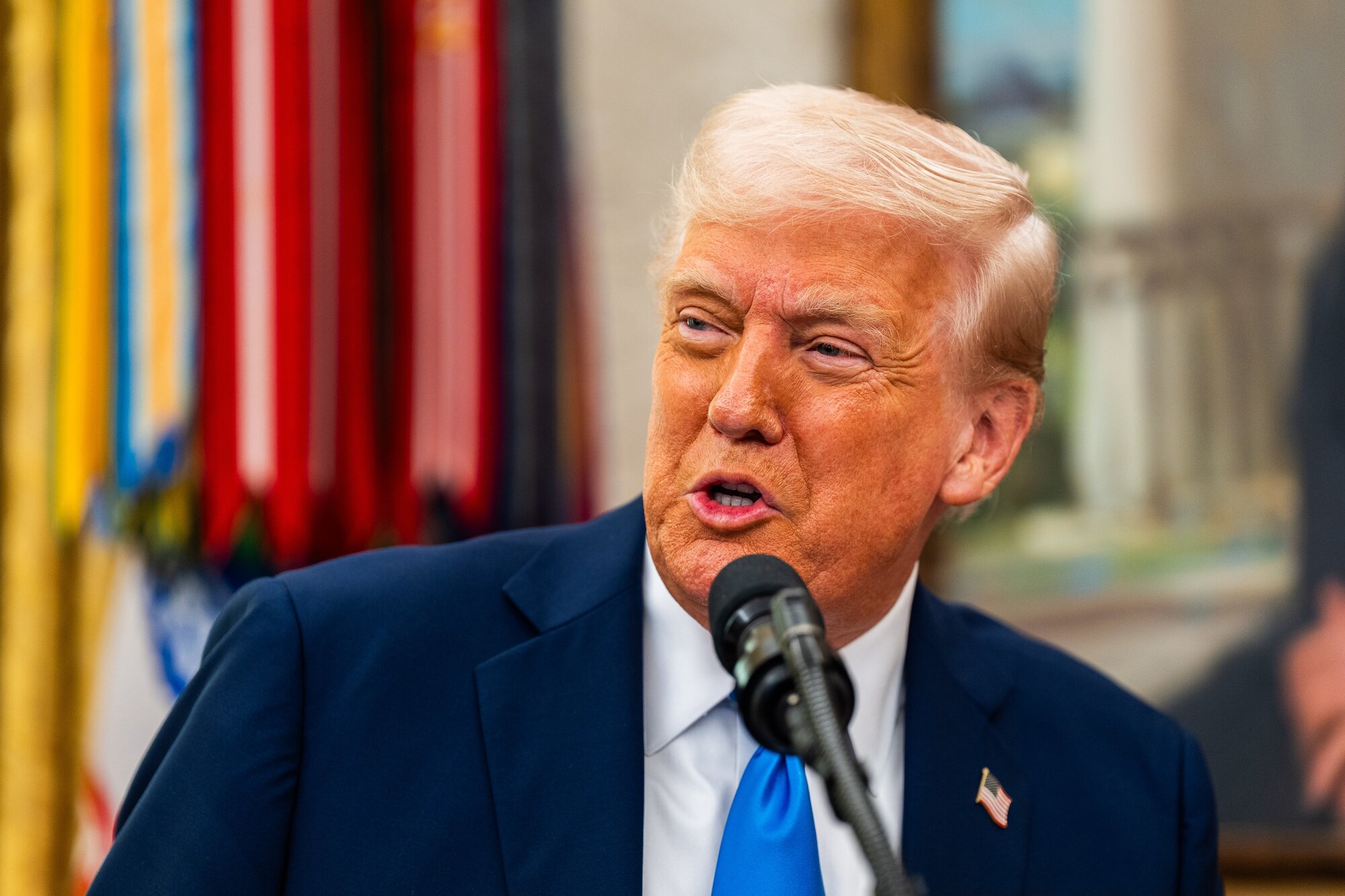 US President Donald Trump's dramatic reversal on global trade tariffs sent markets reeling this week. Photo / Getty Images
