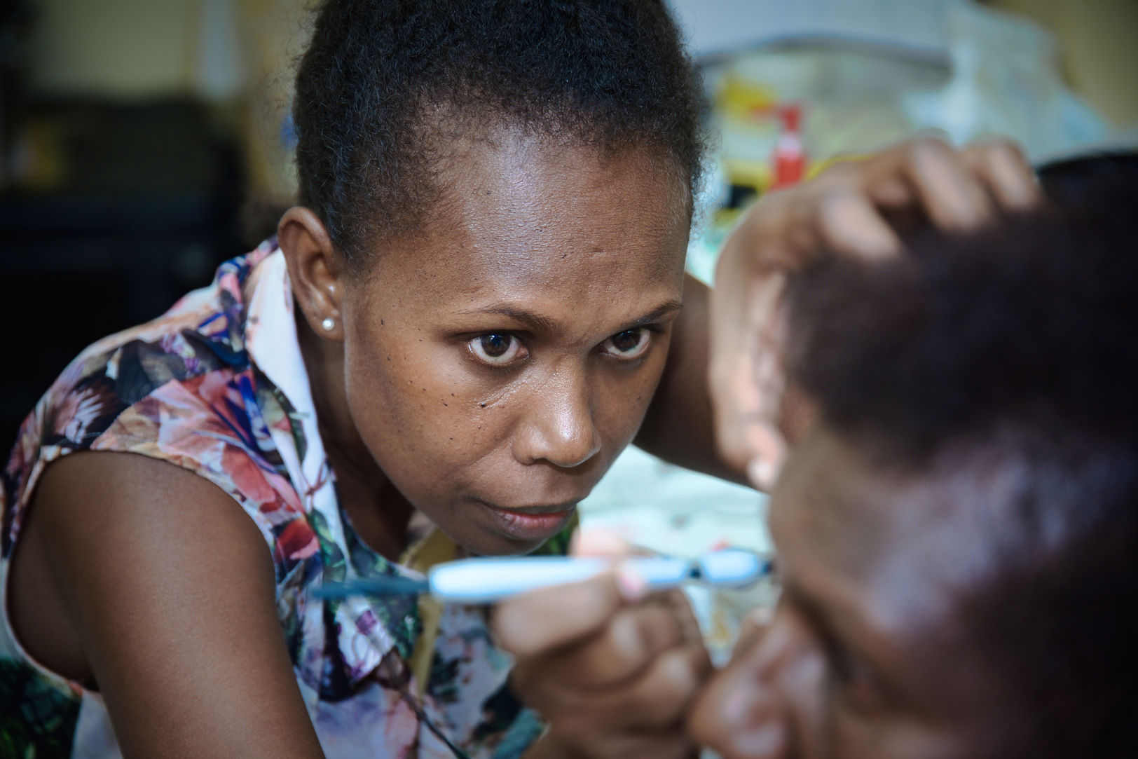 Dr Carole Poloso is dedicating her life to helping restore eyesight in the Pacific. Photo / Supplied