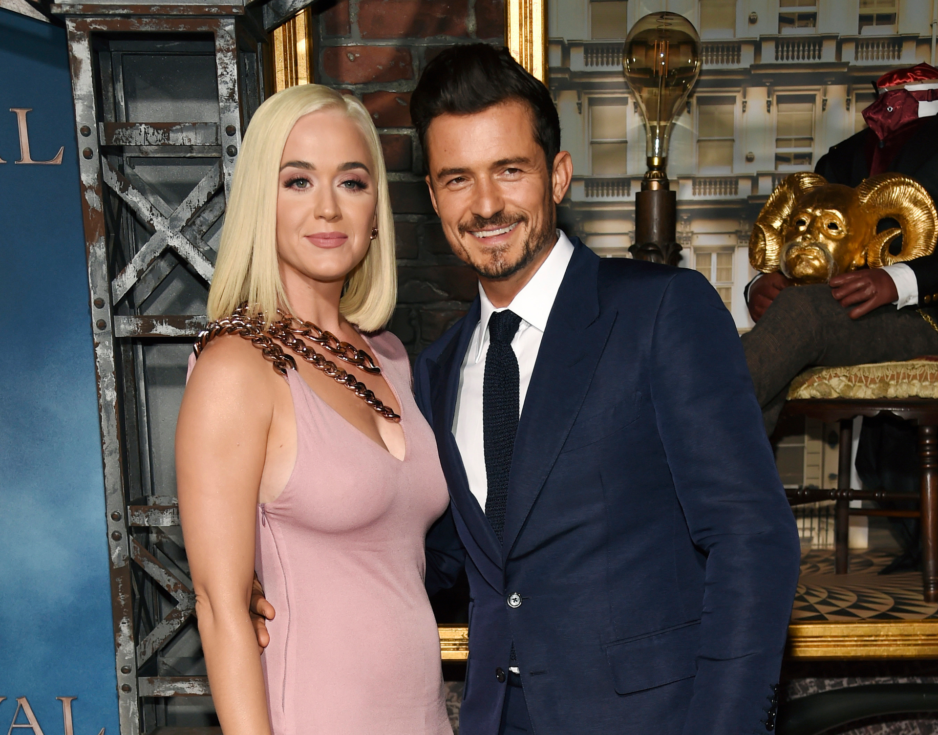 Orlando Bloom and Katy Perry welcomed their first child together in 2020. Photo / AP