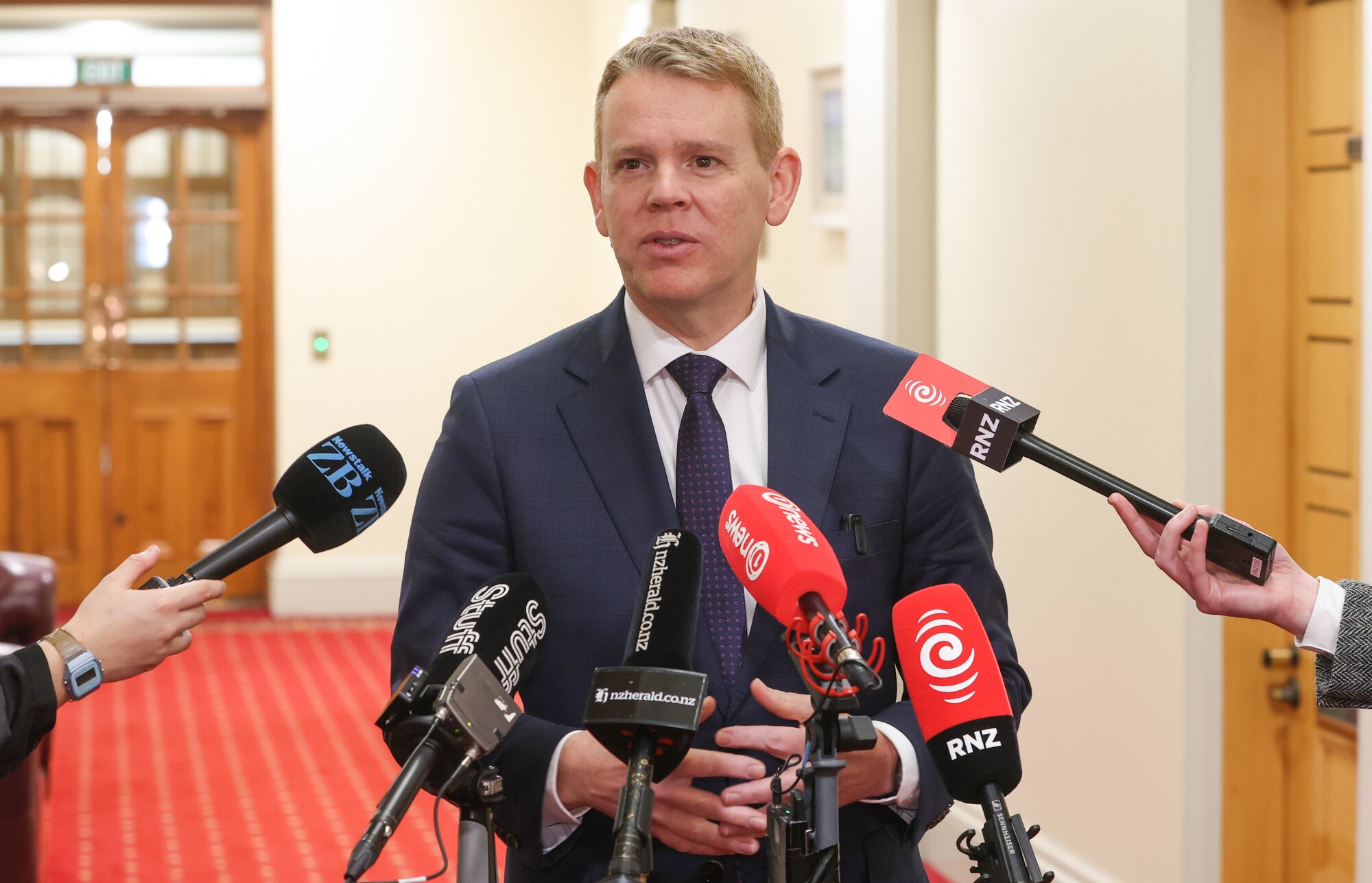 Labour leader Chris Hipkins. Photo / Mark Mitchell