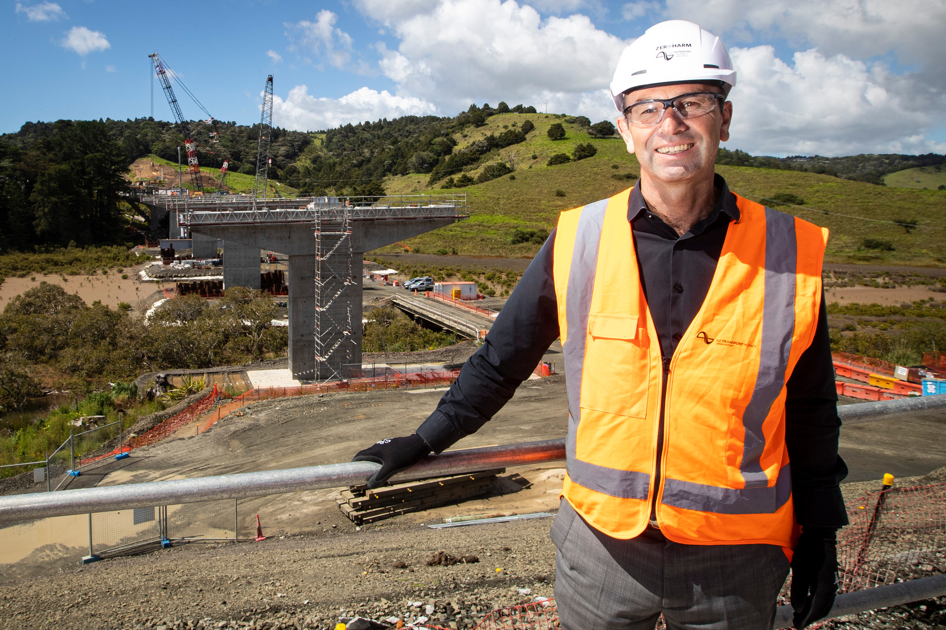 NZTA's Northland/Auckland regional relationships manager Steve Mutton. Photo / NZ Herald
