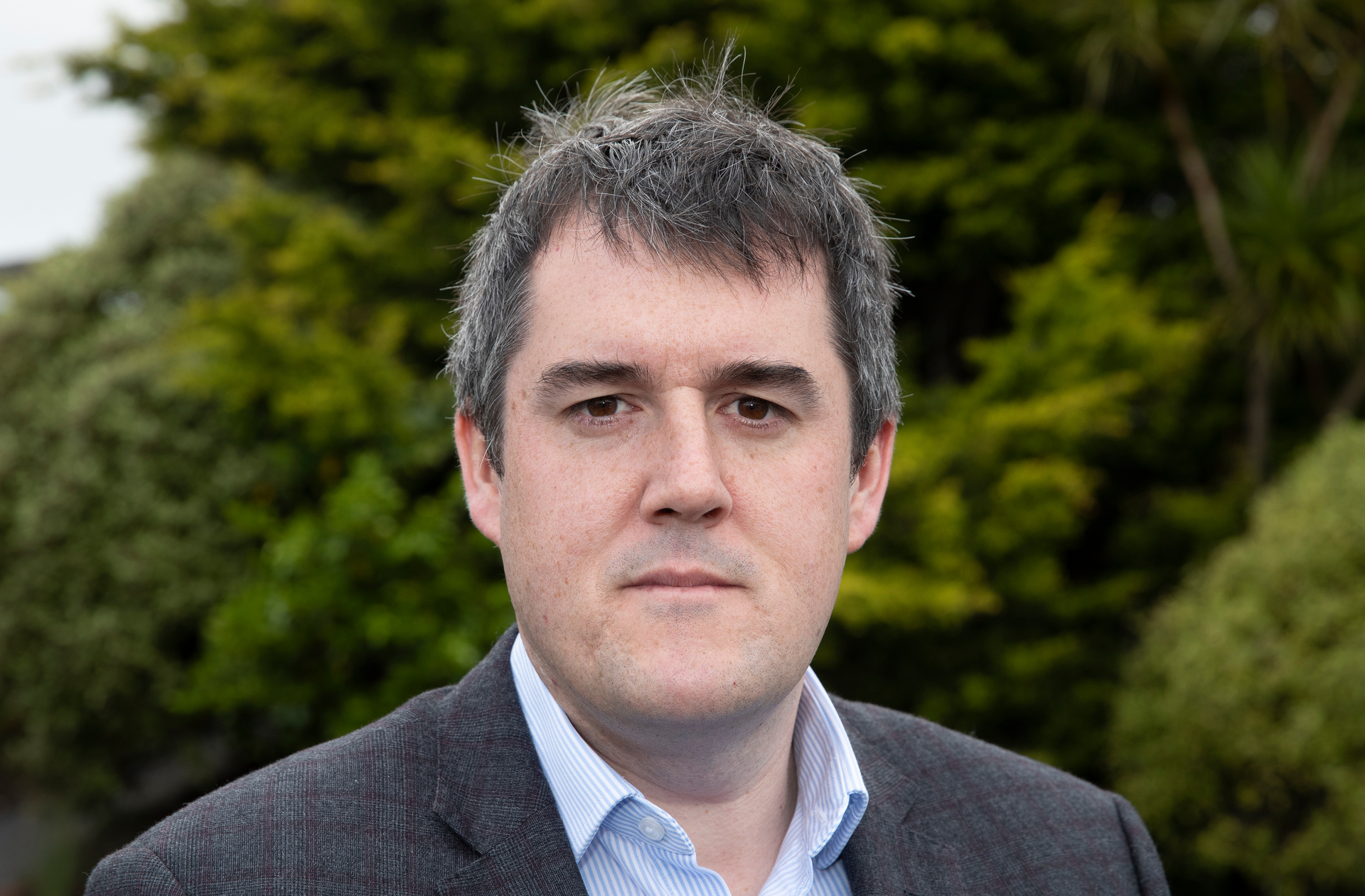 National MP Chris Bishop says the proposed home isolation scheme is scant on detail. Photo / Mark Mitchell