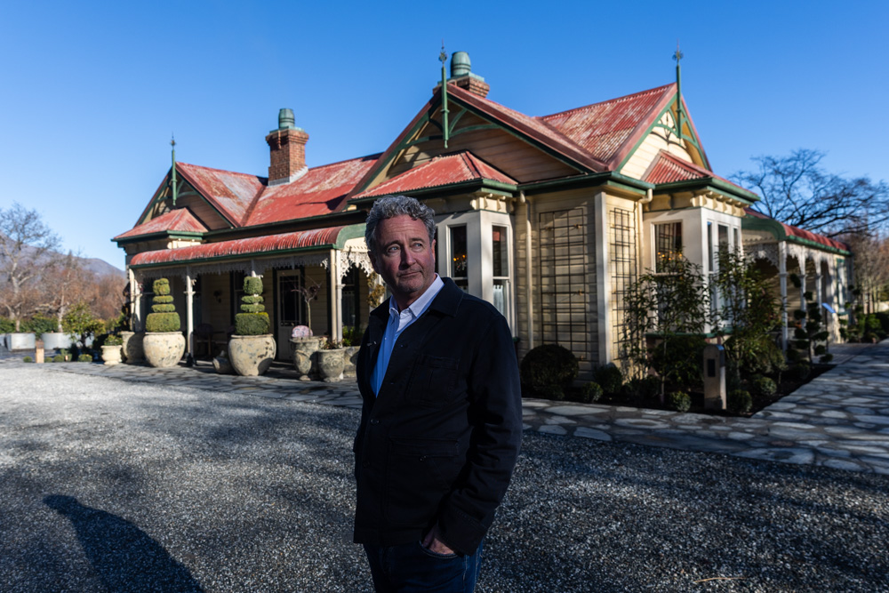 Chris Meehan, CEO Winton Land. Billy's, the newest hospitality venue at Ayrburn outside Arrowtown. Photo / Jason Dorday