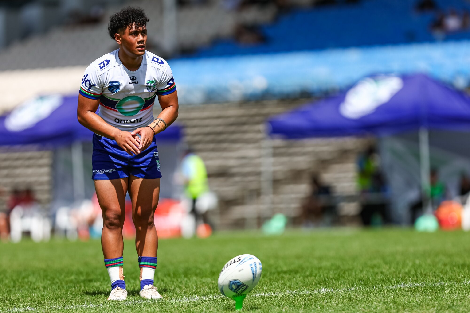 Alapati Tusa Soagia in action with the Warriors development side. Photo / Photosport
