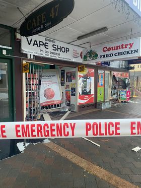 North Shore vape shop ram-raided overnight