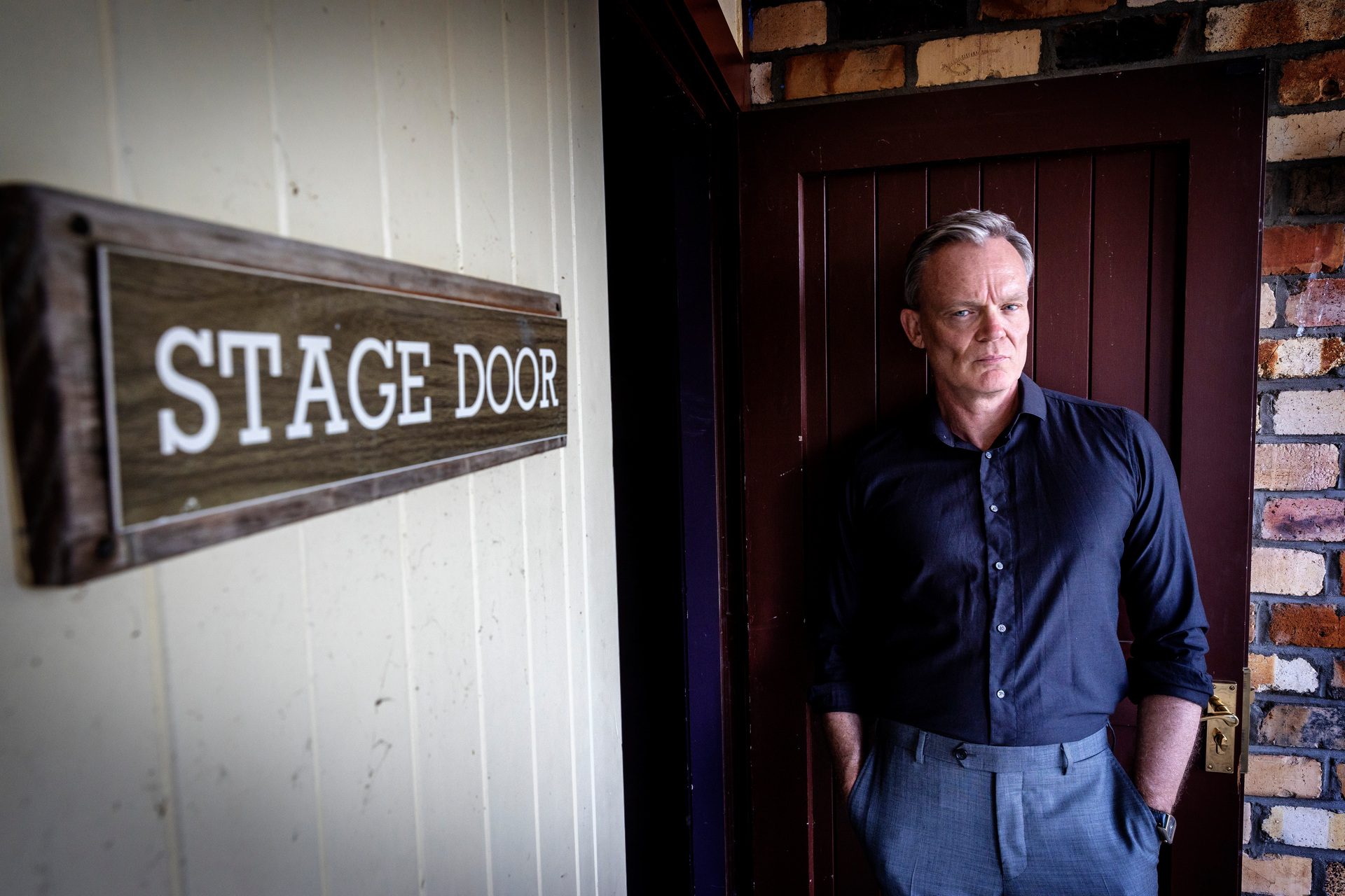 Tobeck at the Gaslight Theatre in his hometown of Cambridge. Photo / Mike Scott