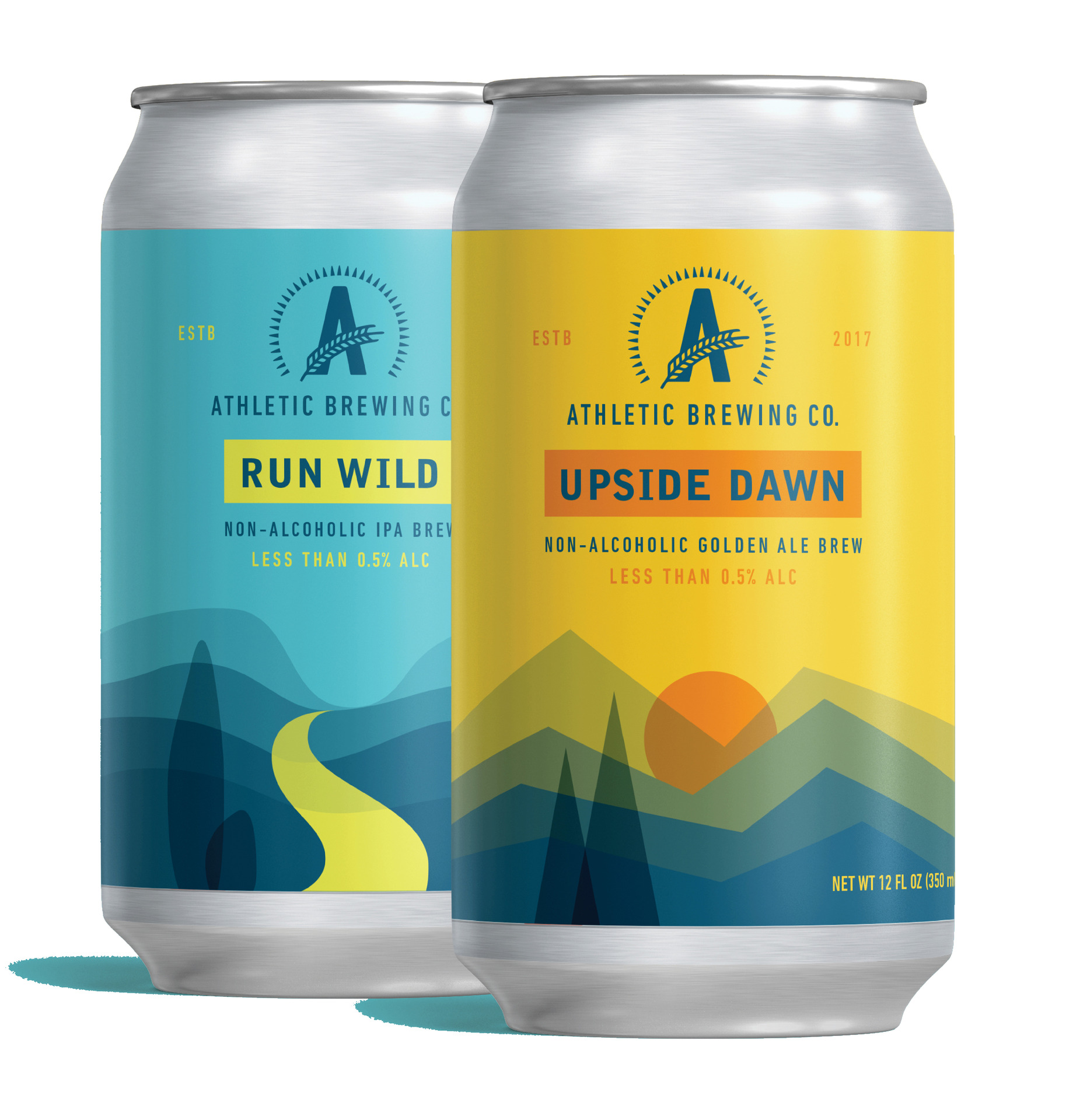 Non-alcoholic beer drinks. Photo / Athletic Brewing Company via The New York Times