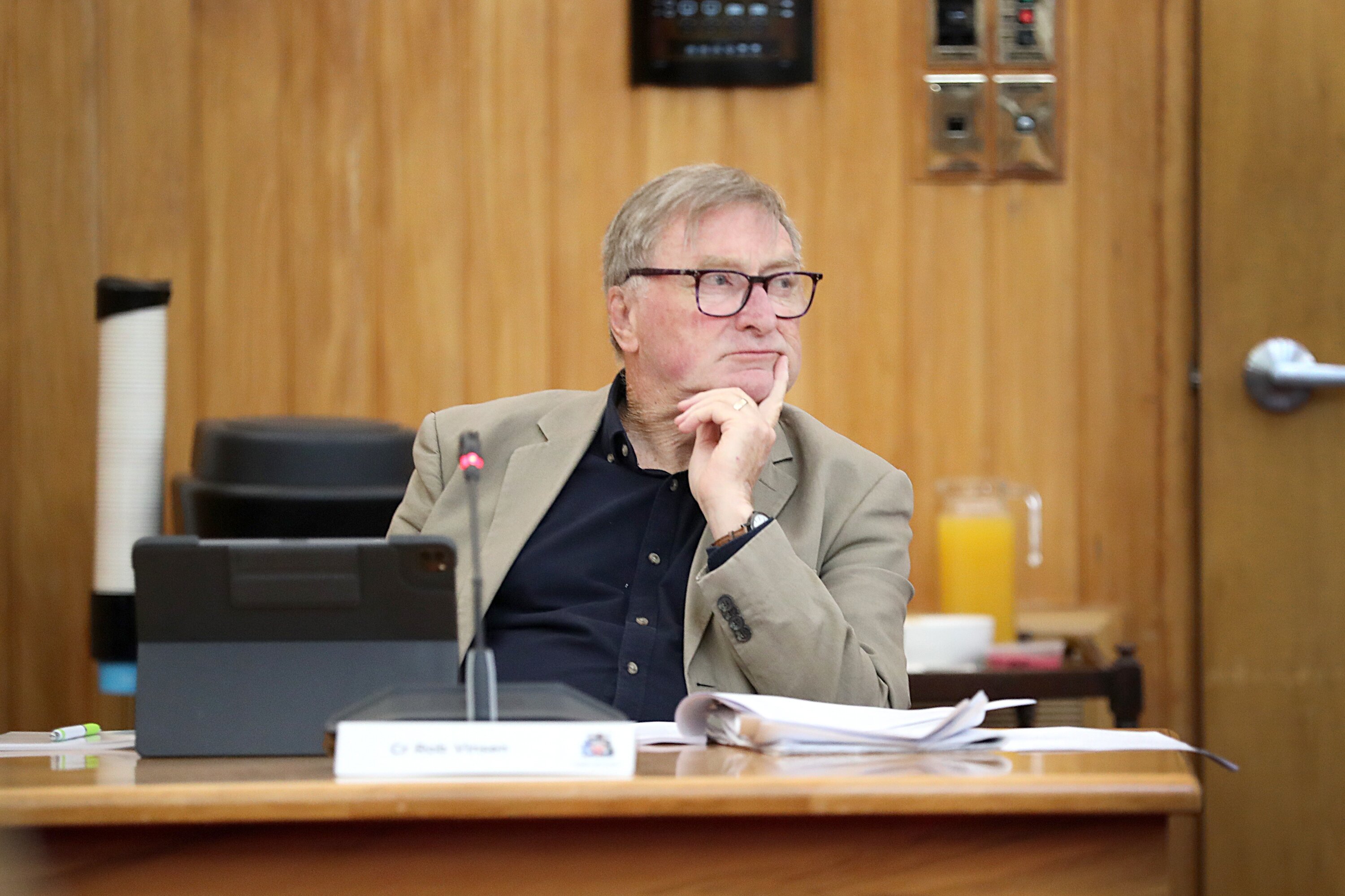 Councillor Rob Vinsen says councils and ratepayers are not property developers. Photo / Bevan Conley