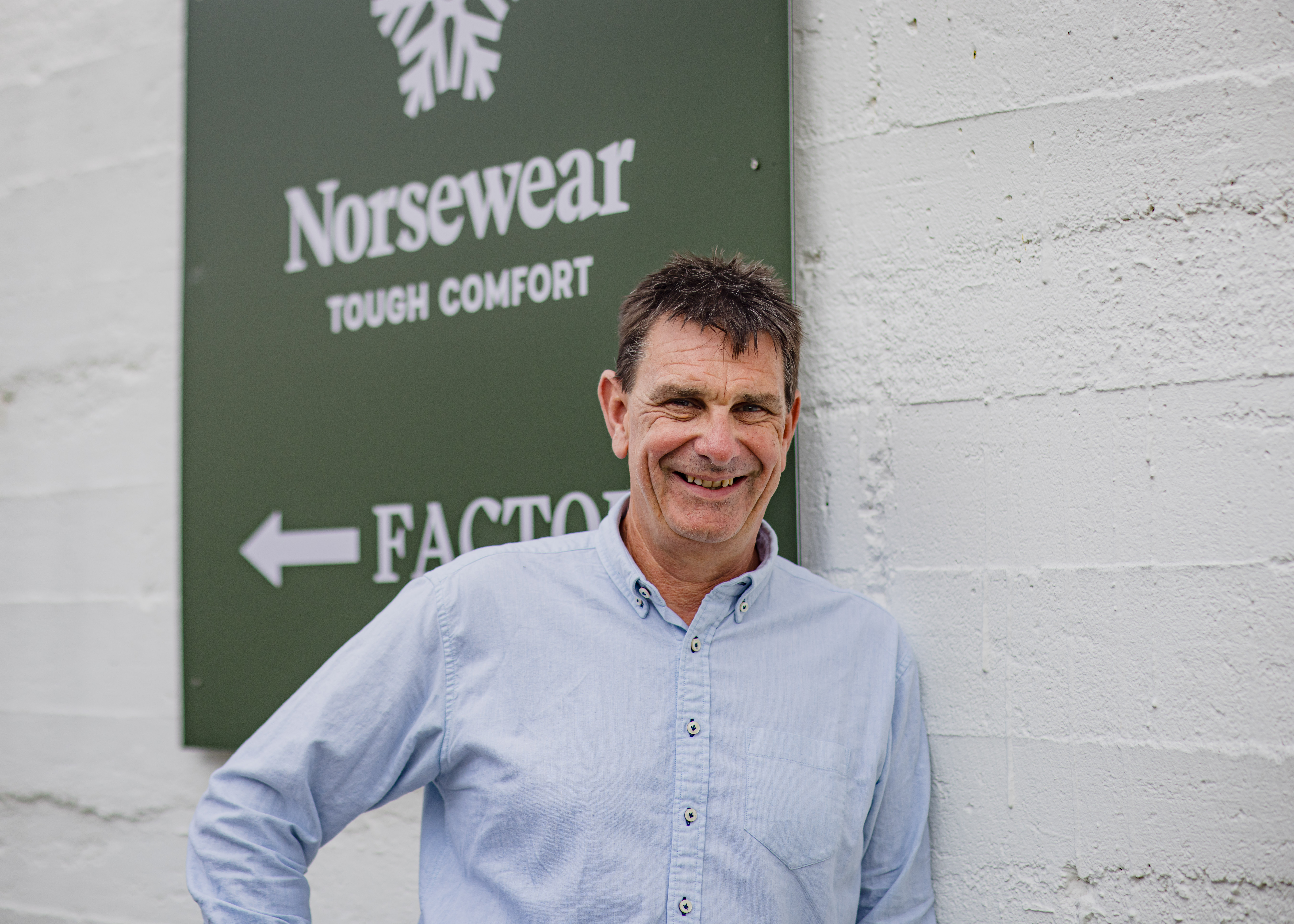 Norsewear's new owner Tim Deane says he wants to show that New Zealand textile companies can not just survive, but thrive. Photo / Supplied