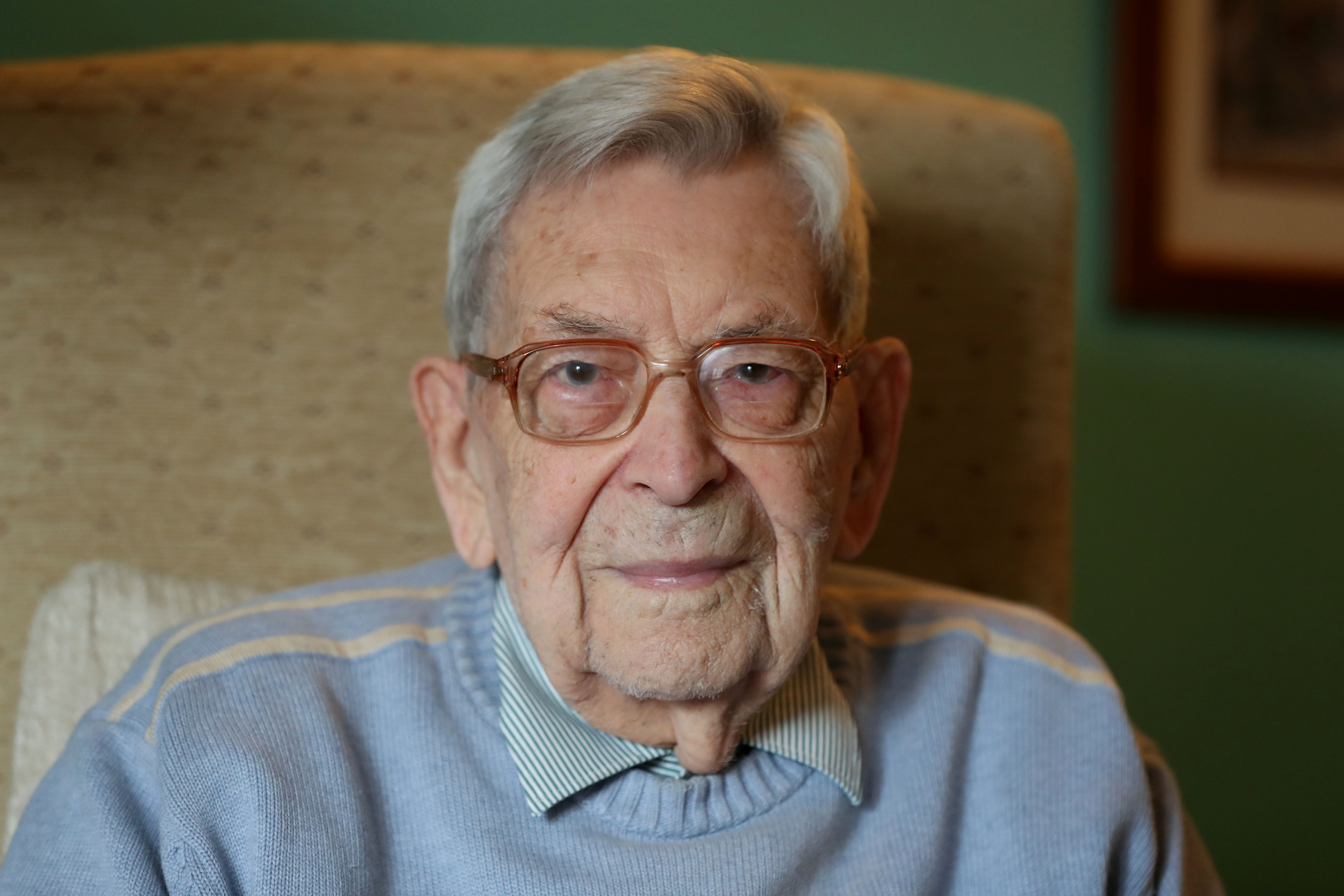 Robert Weighton was Britain's oldest man when he died in 2020. Photo / Getty Images