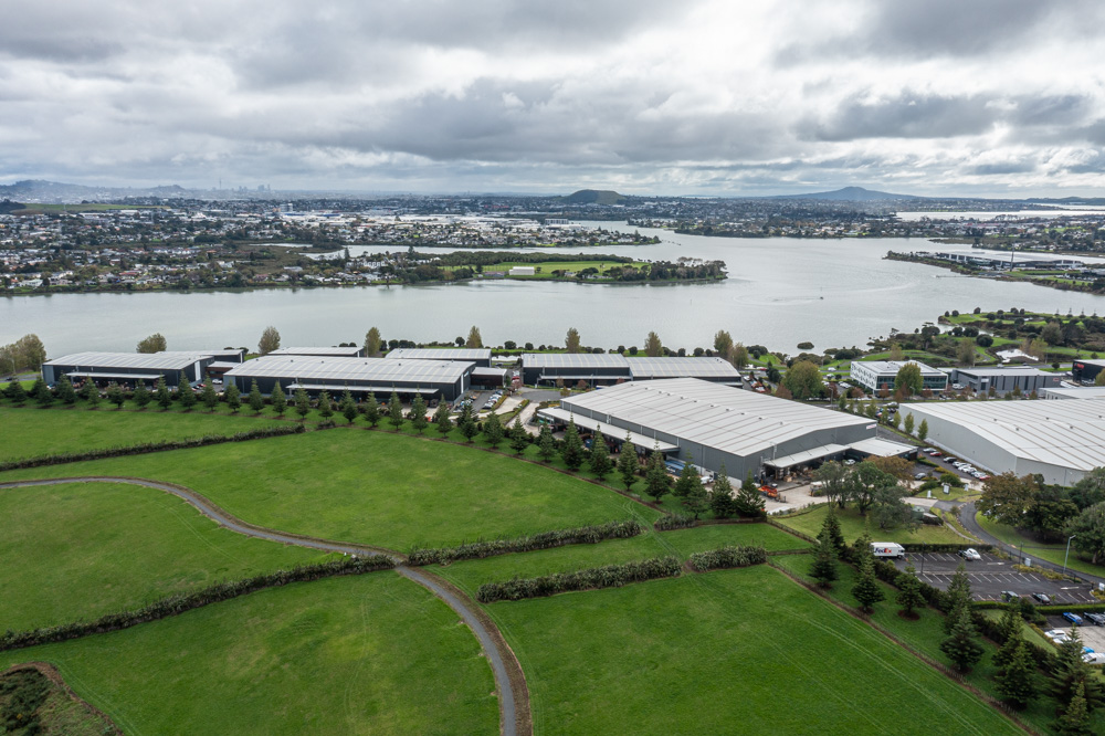 Work is also progressing with the $15.7m upgrade of Goodman Group's Highbrook Crossing at East Tāmaki, alongside the Tāmaki River. Photo /Jason Dorday