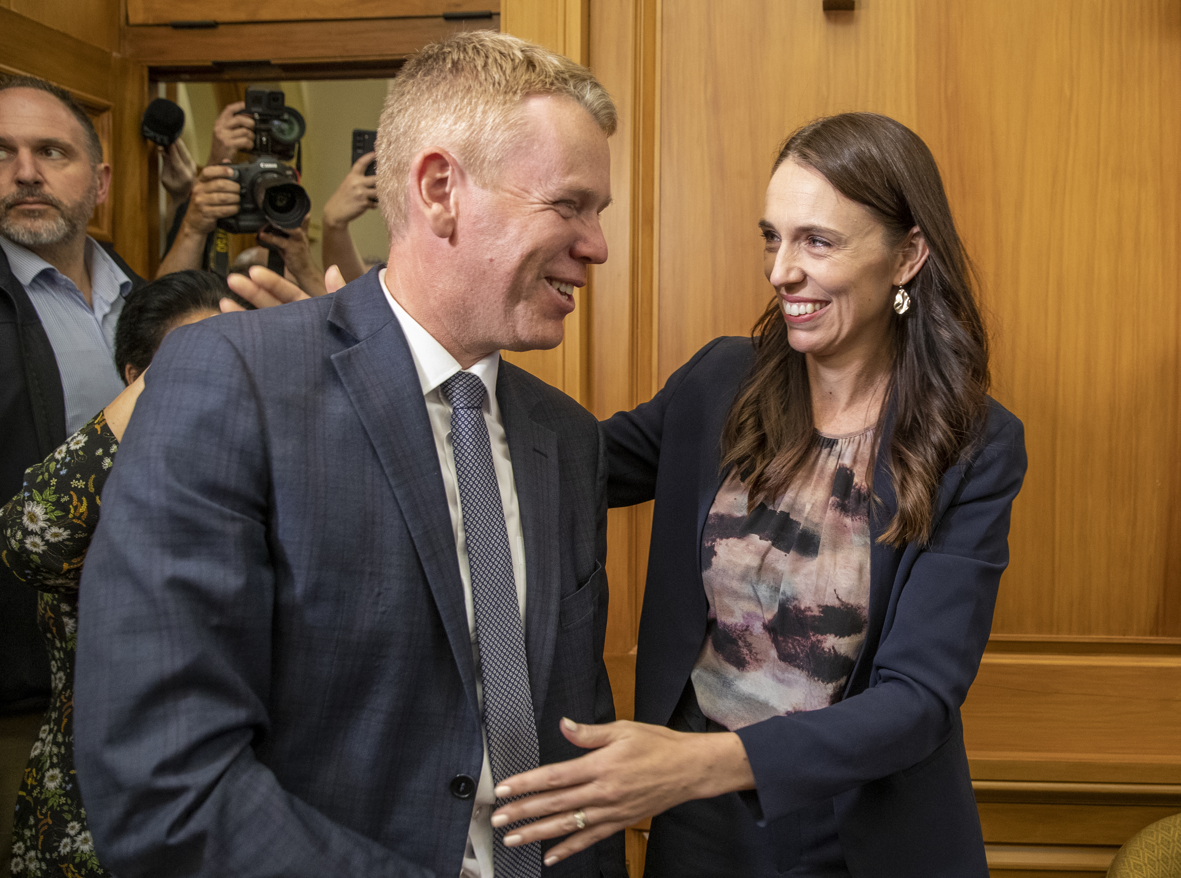 The wealth tax was a casualty of the Jacinda Ardern-Chris HIpkins leadership change. Photo / Mark Mitchell
 