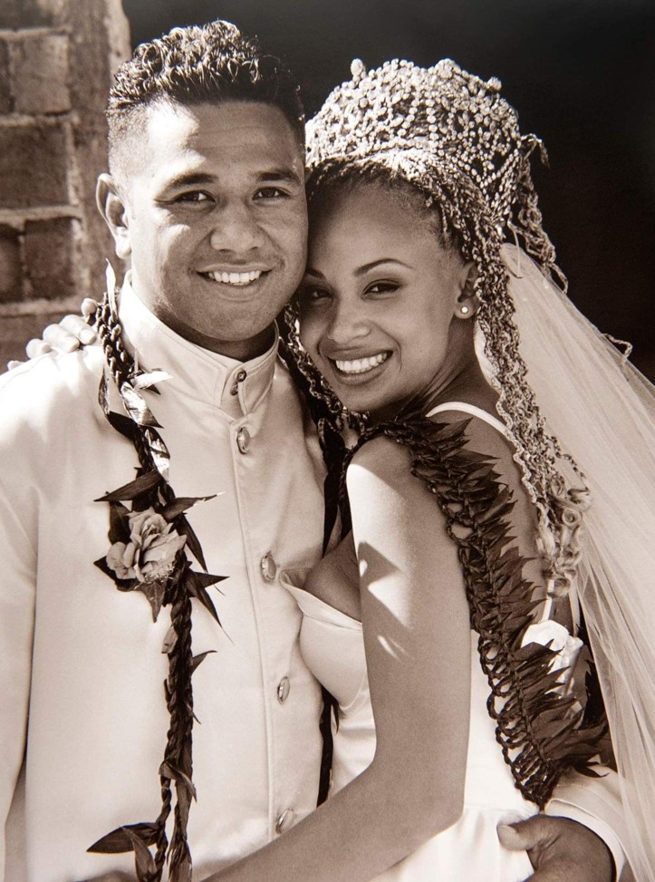 The high-school sweethearts wed in February 2000. Photo / Supplied