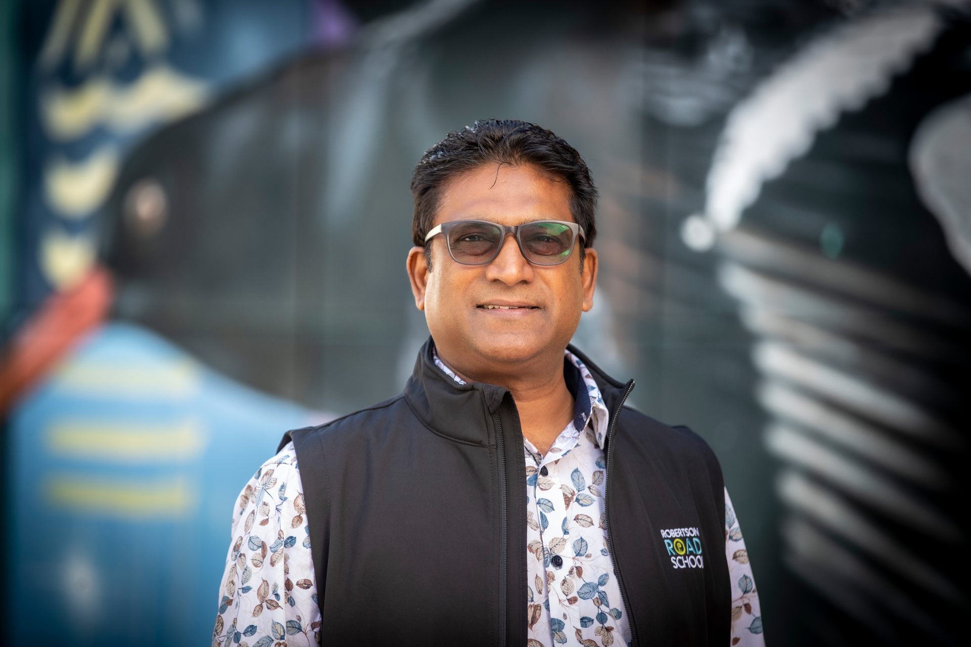Ravi Naidoo, tumuaki (principal) of Robertson Road School in Māngere. Photo / Michael Craig