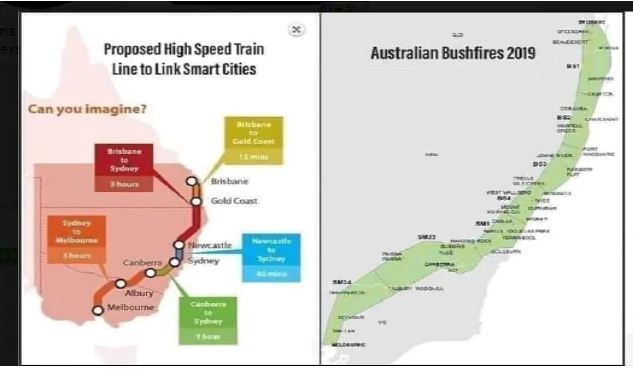 Conspiracists Say Lasers And Exploding Smart Meters Used To Start Bush Fires To Make Way For A New Train Network Nz Herald