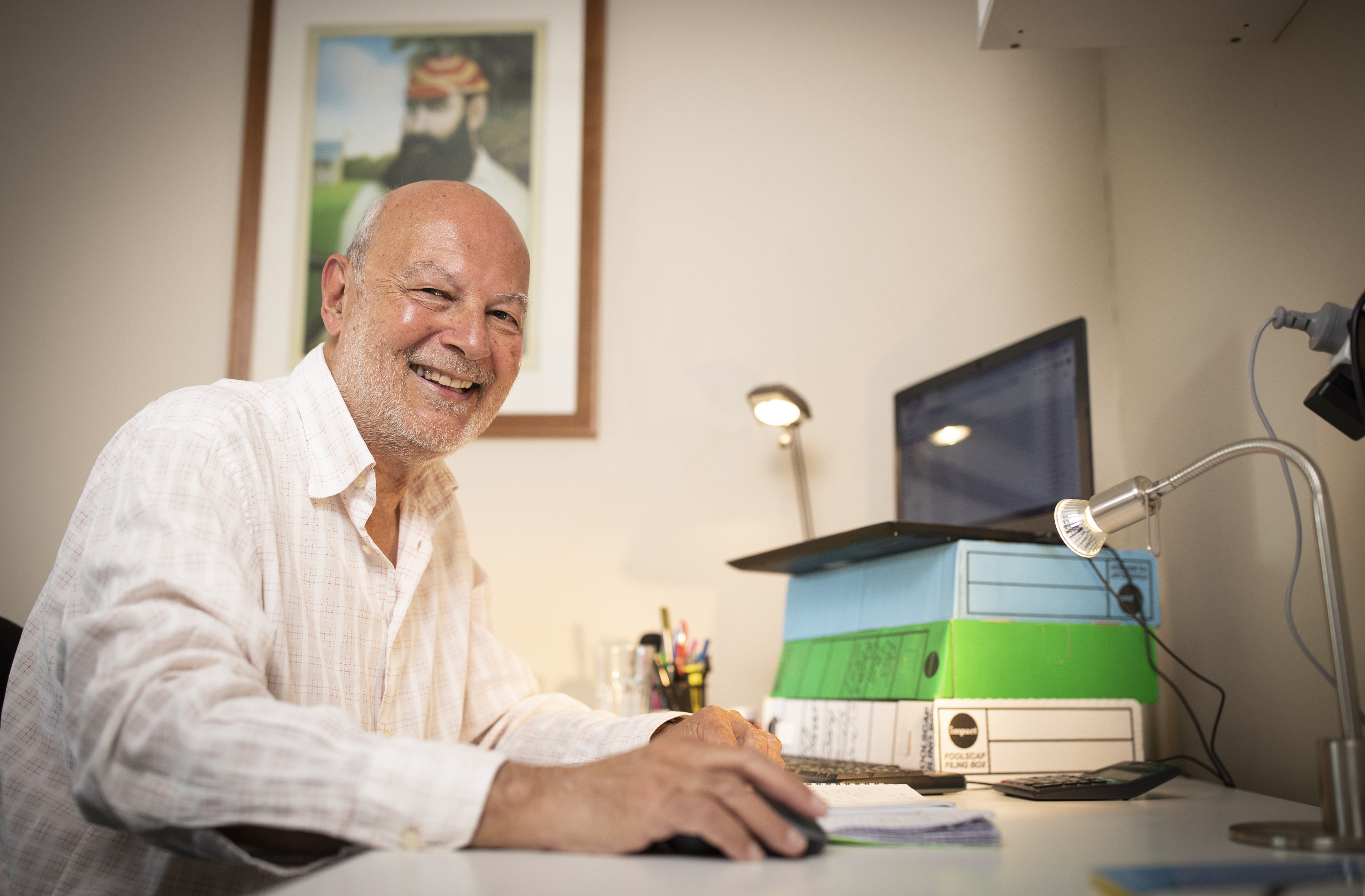 Ian Fraser, 72, was motivated to establish the job search website Seniors@work in 2019 after facing difficulties himself in finding work. Photo / Greg Bowker  