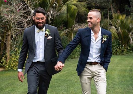 The couple remain friends, Samuel said. Photo / Instagram