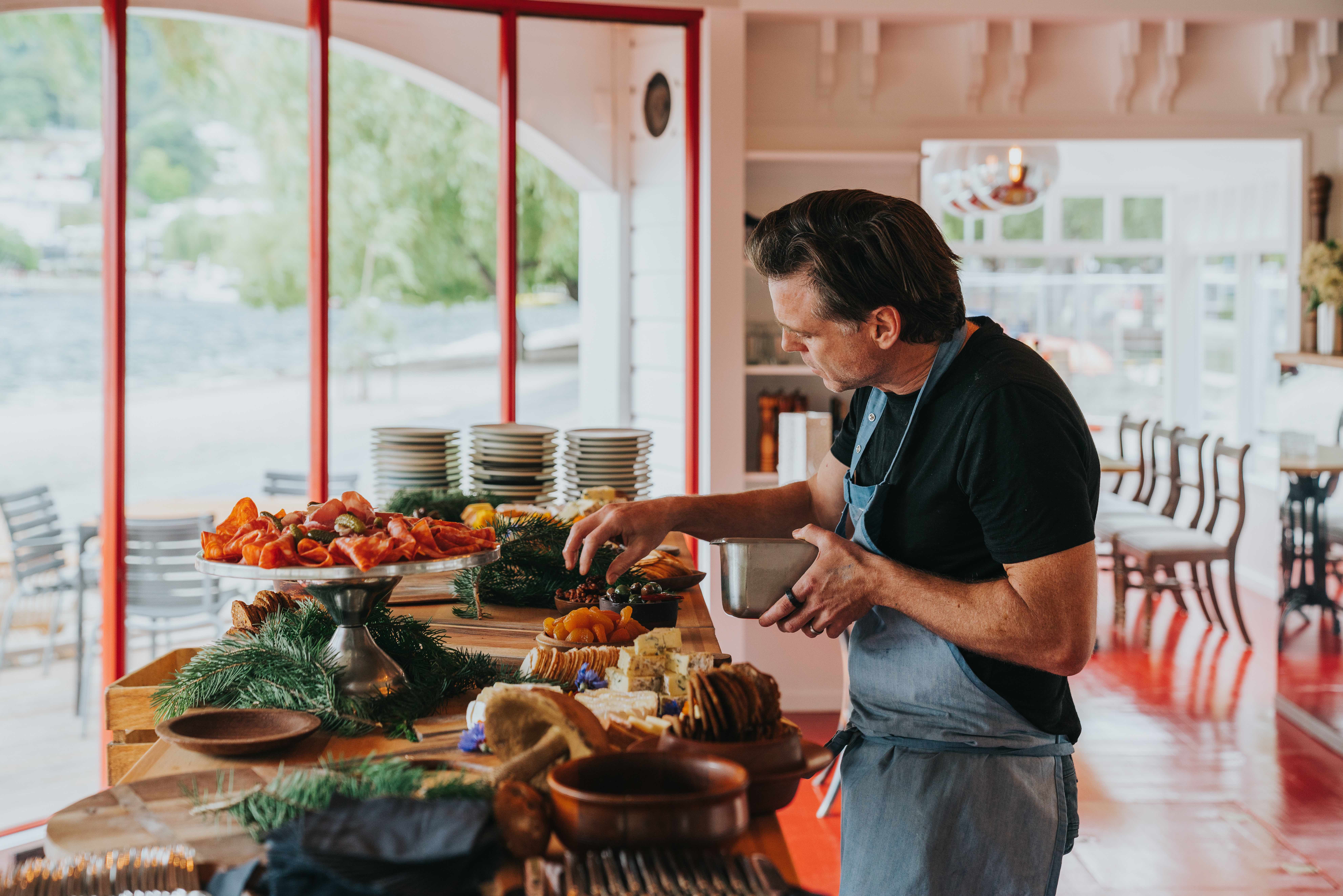 Chef Ben Bayly at Bathhouse. Photo / Sam Stewart
