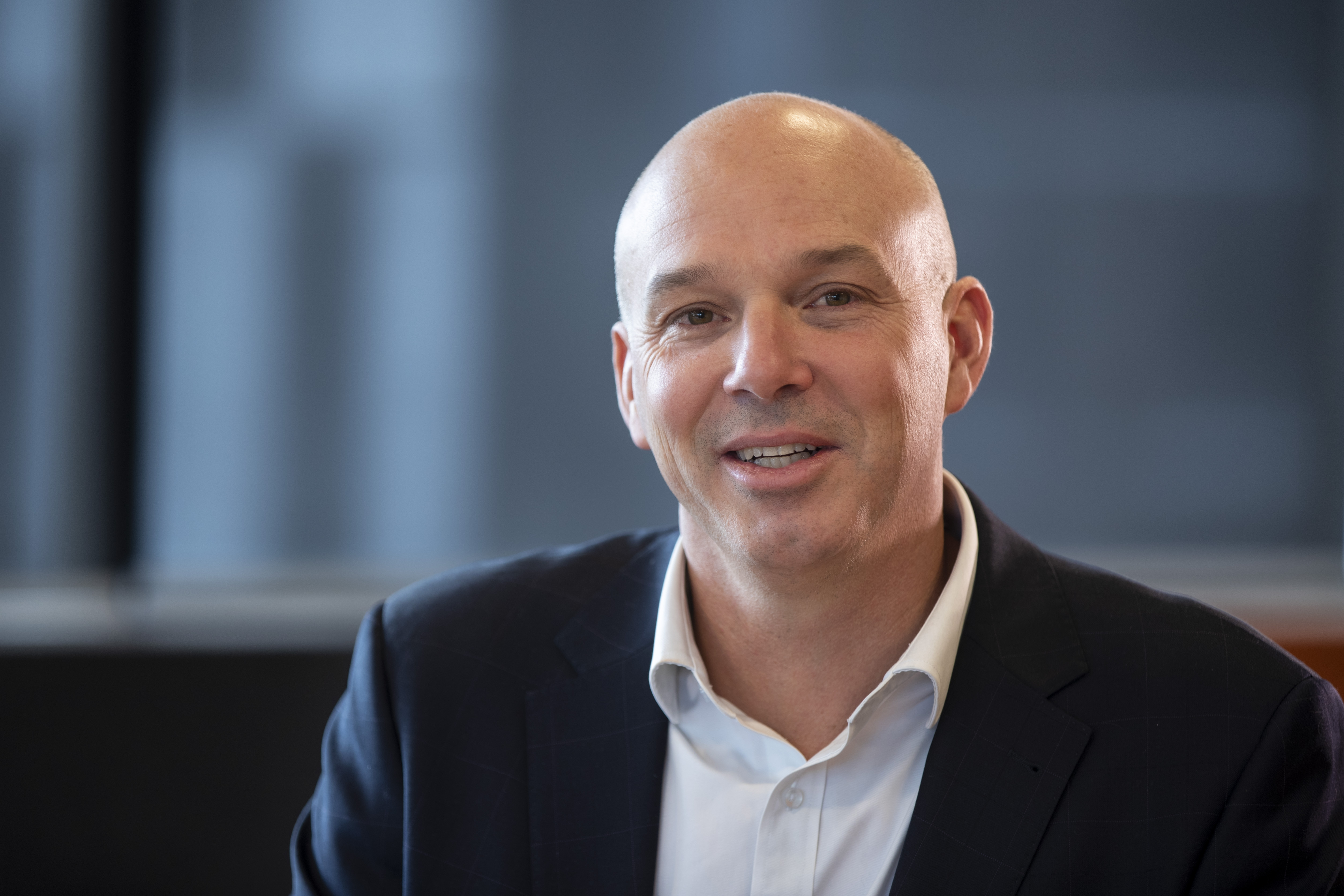 Murray Robertson, chief executive of Downer NZ which owns Hawkins. Photo / Michael Craig