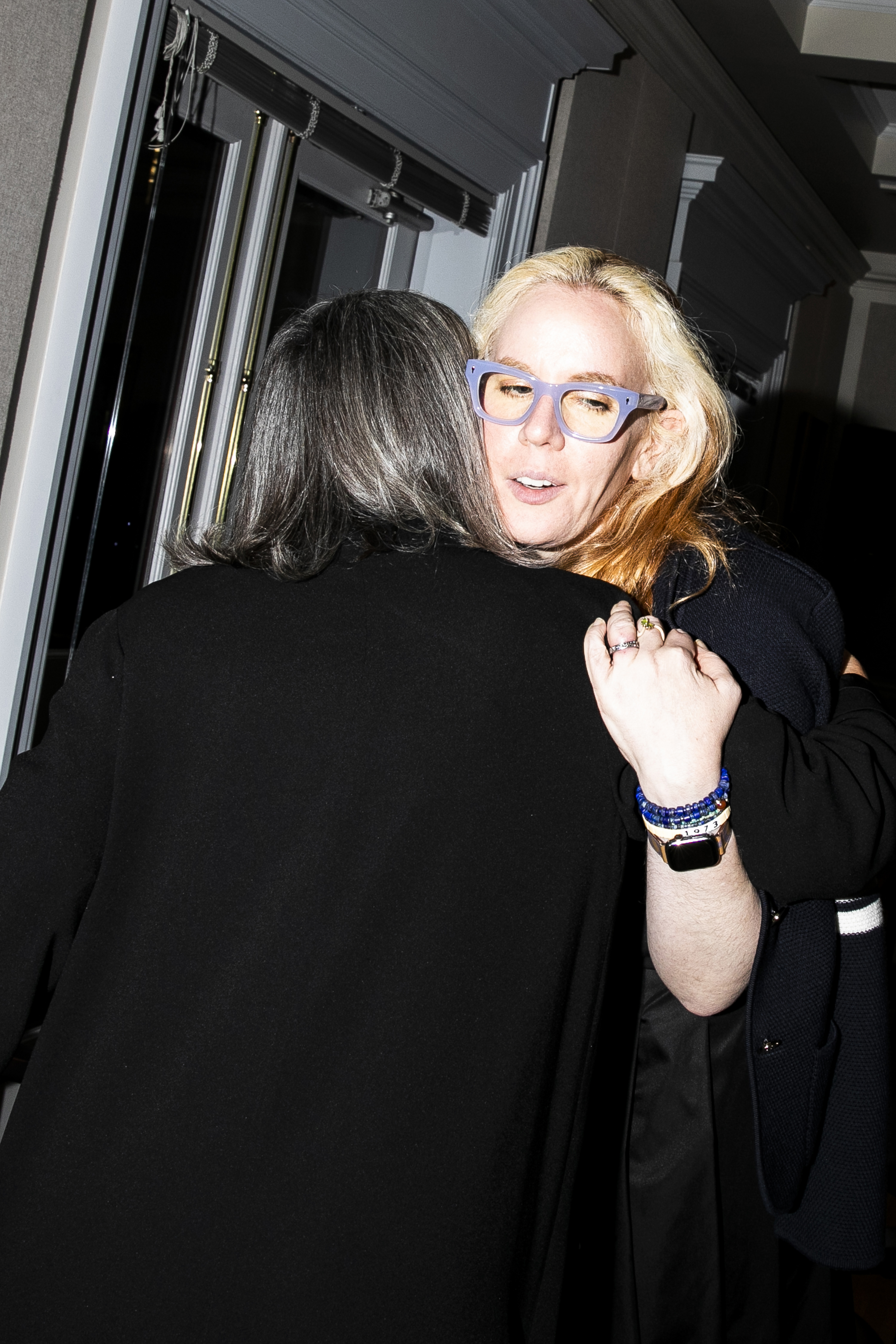 Writer and journalist Molly Jong-Fast at journalist Margaret Sullivan's book party. Photo / Krista Schlueter, The New York Times