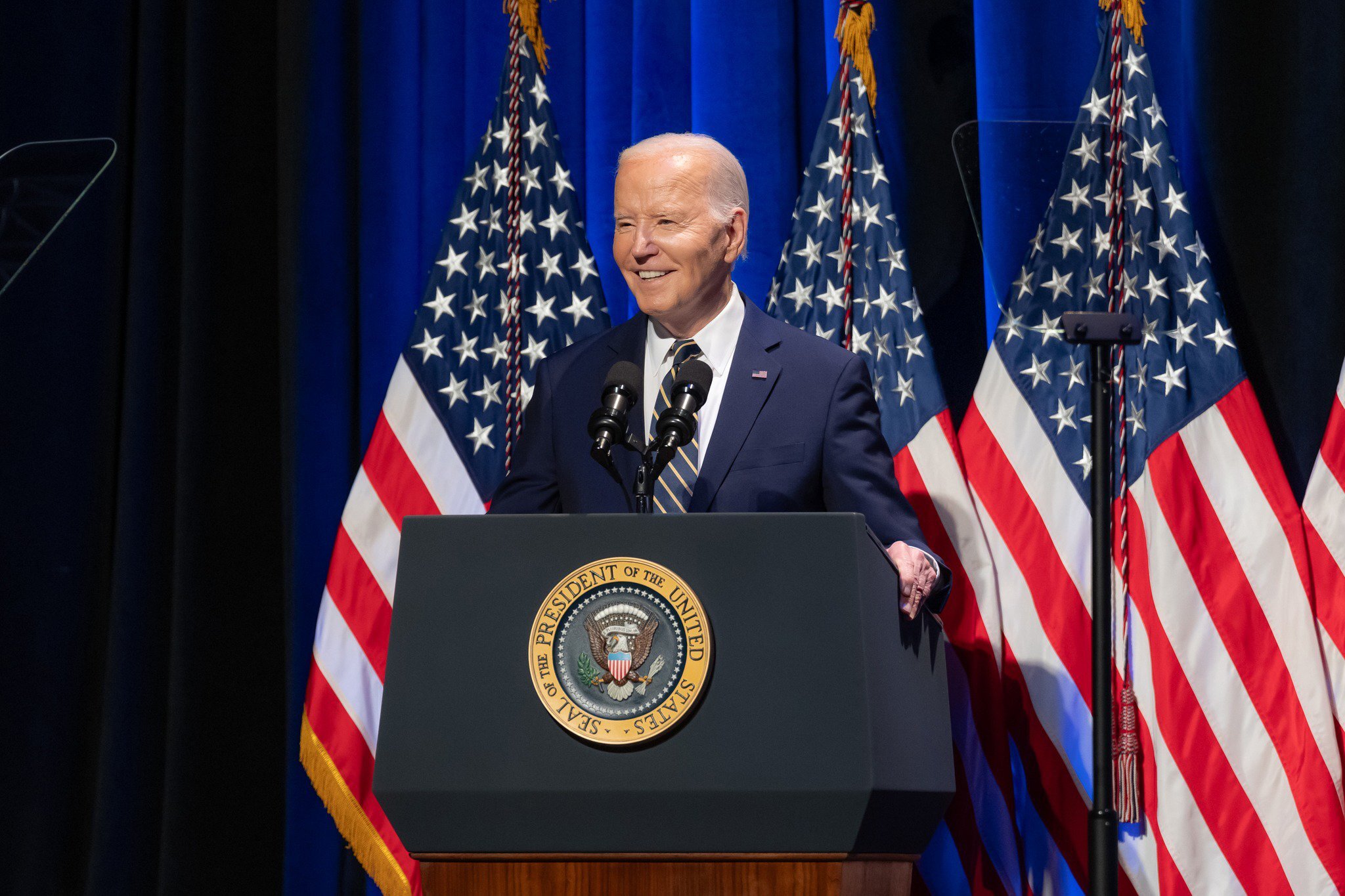 President Joe Biden has faced mounting questions about his 2024 re-election bid. Photo / Cameron Smith