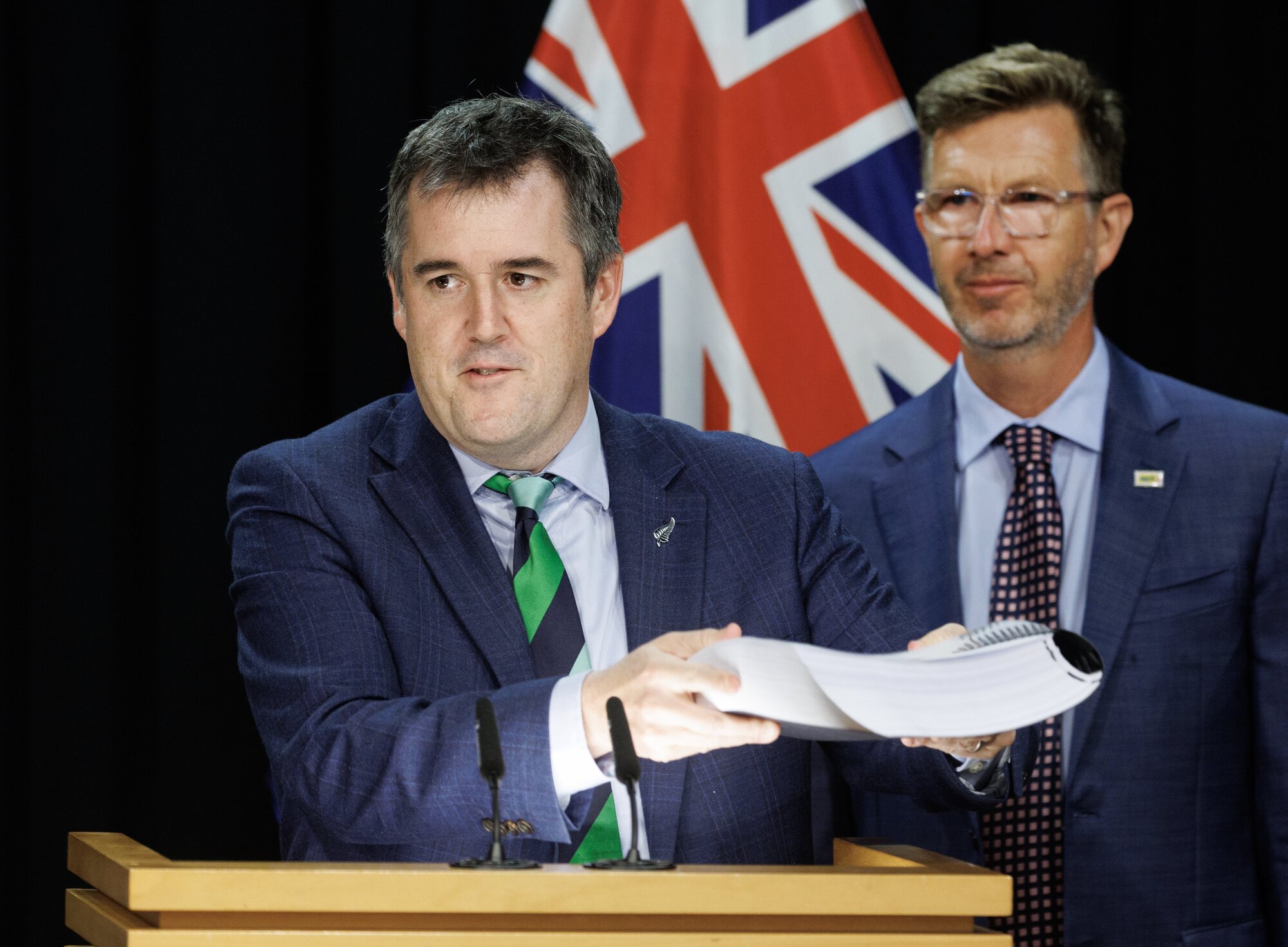 National minister Chris Bishop. Photo / Mark Mitchell
