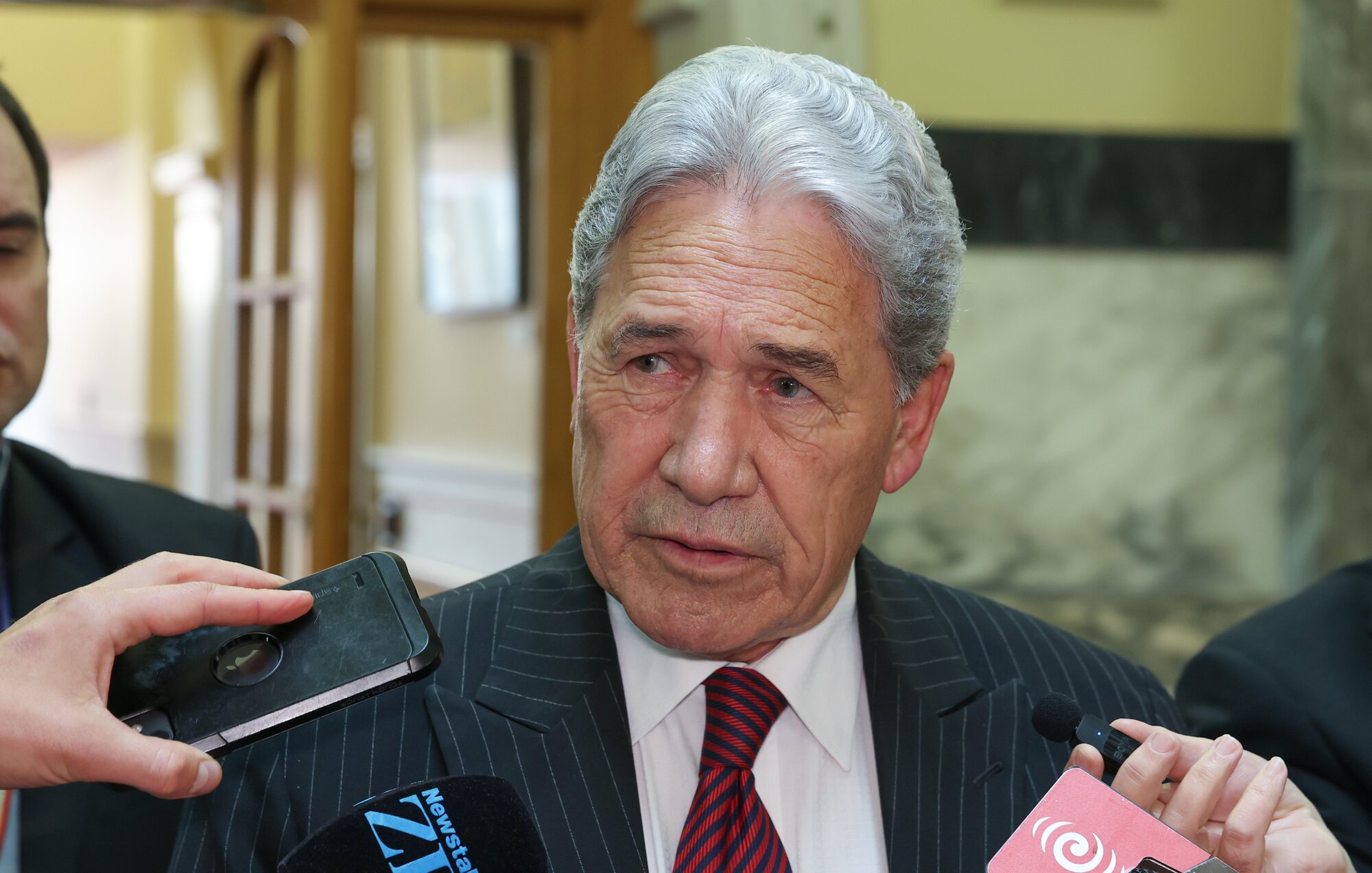 Winston Peters was appointed as the Minister for Rail in December 2024. Photo / Mark Mitchell