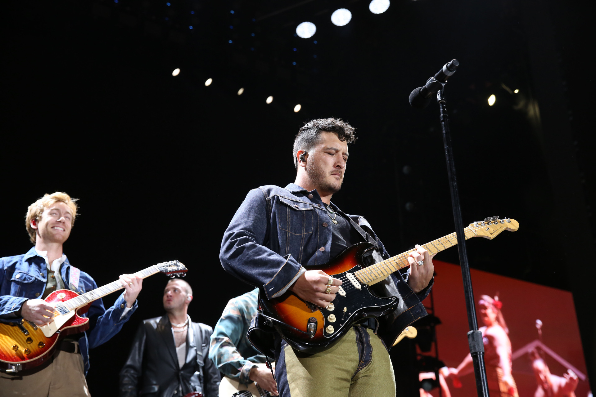Six60 perform at Eden Park on April 24, 2021 in Auckland. Photo /  Sylvie Whinray