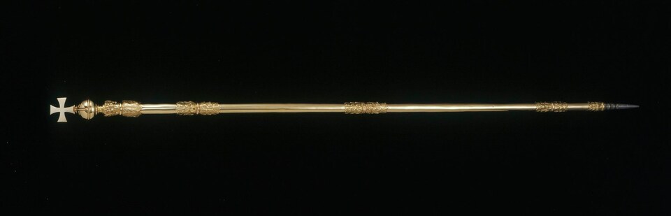 St Edward's Staff. Photo / Royal Collection Trust
