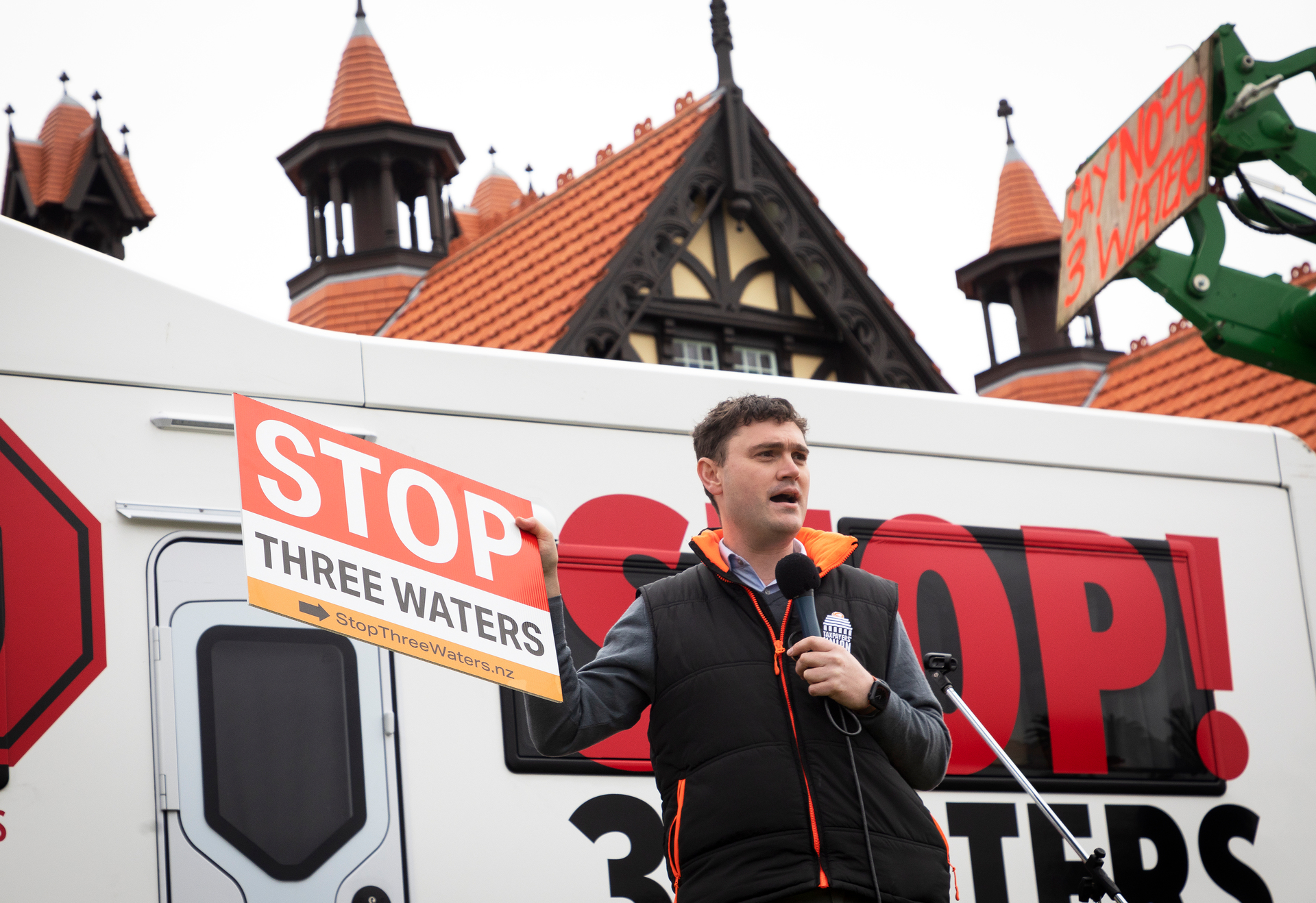 Taxpayers' Union spokesman Jordan Williams. Photo / Andrew Warner