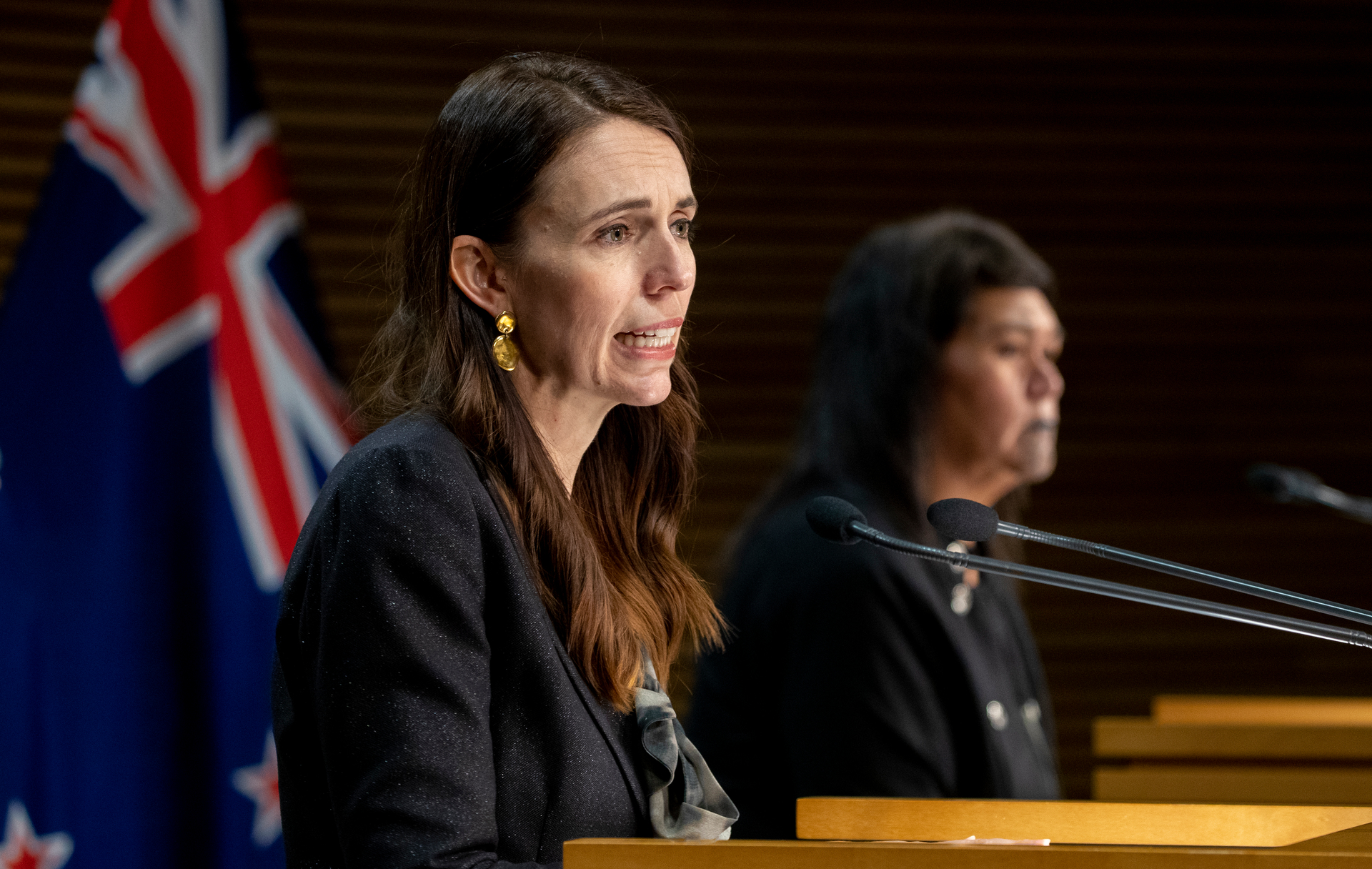 Prime Minister Jacinda Ardern and Foreign Affairs Minister Nanaia Mahuta. Photo / Mark Mitchell