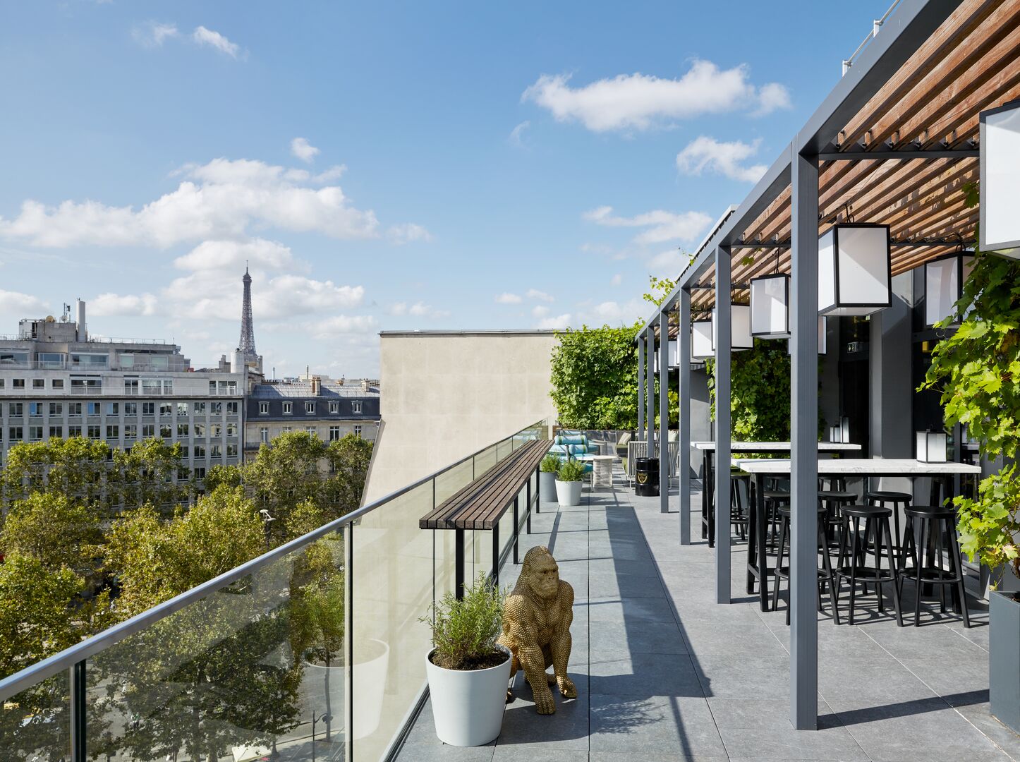 La Reserve Paris, a luxury hotel close to the Champs-Elysees, offers culinary delights at Le Gabriel, awarded three Michelin stars, or its slightly more affordable restaurant, La Pagode de Cos.