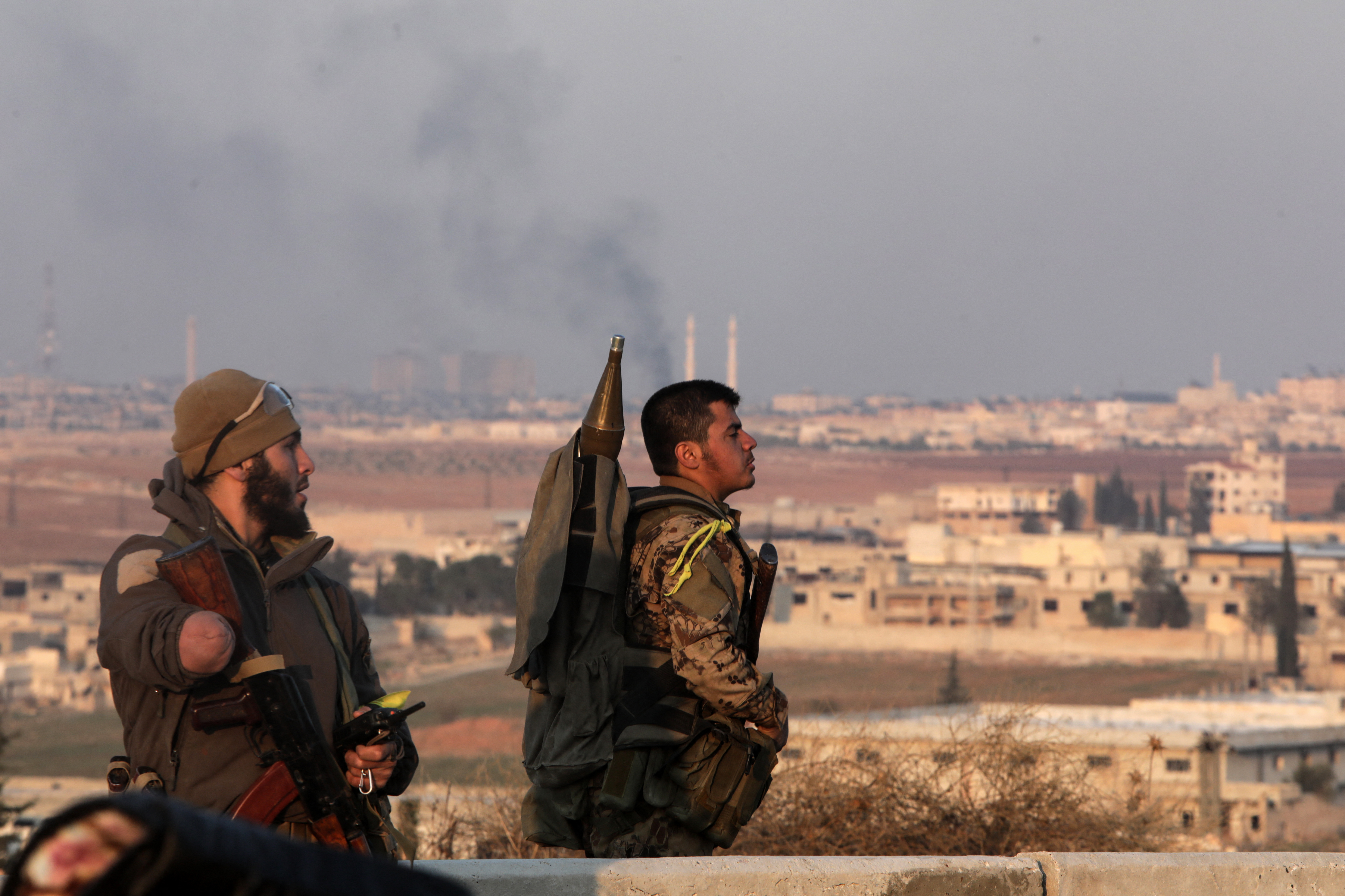 Jihadists and their Turkish-backed allies took control of five districts of Syria's second city of Aleppo on November 29,