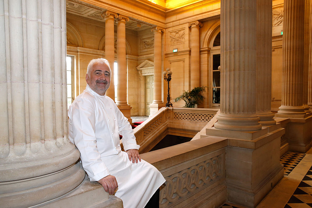 Guy Savoy at his Paris restaurant. Photo / Getty Images