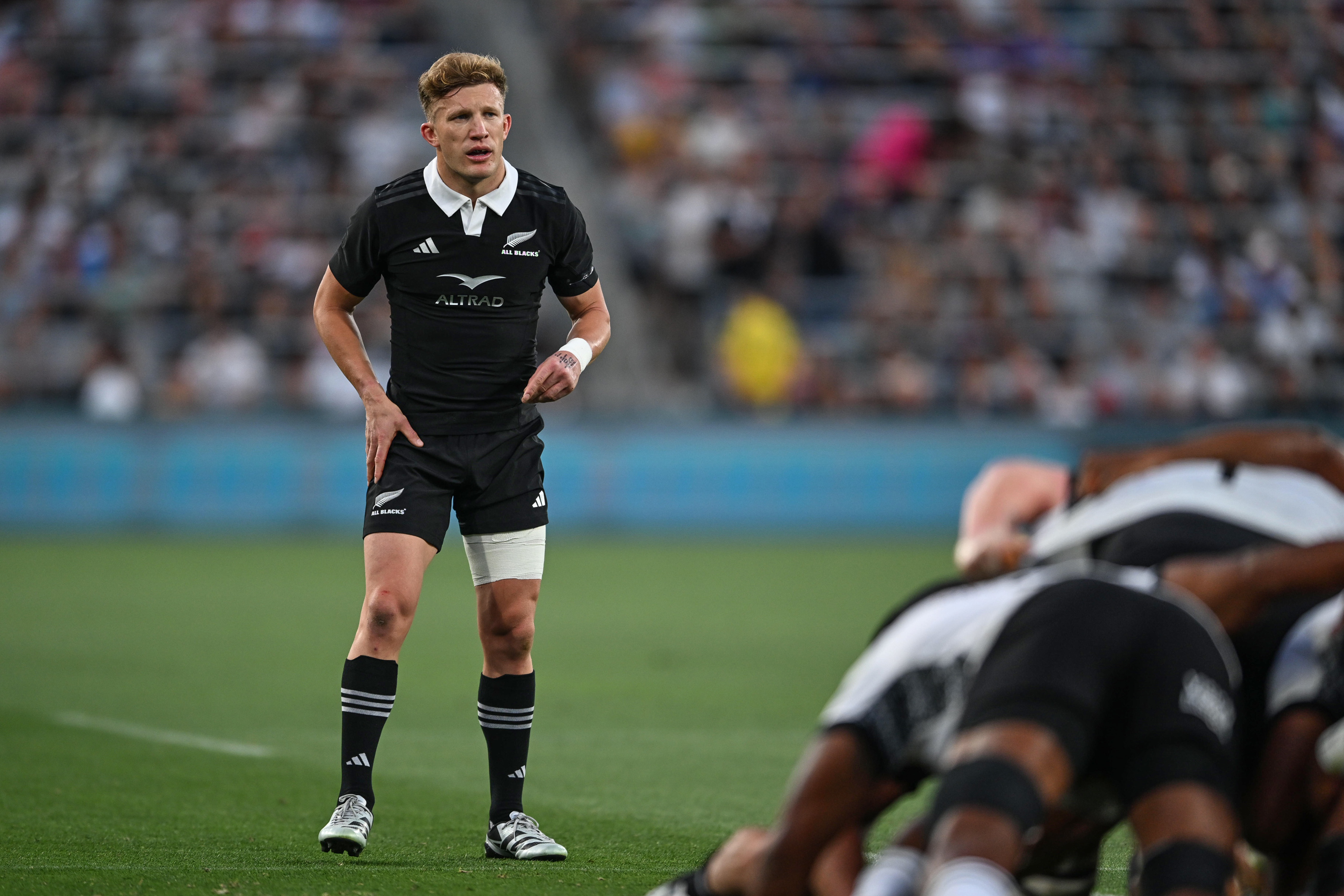 Damian McKenzie has faced no further punishment after missing a team bus in San Diego. Photo / Photosport