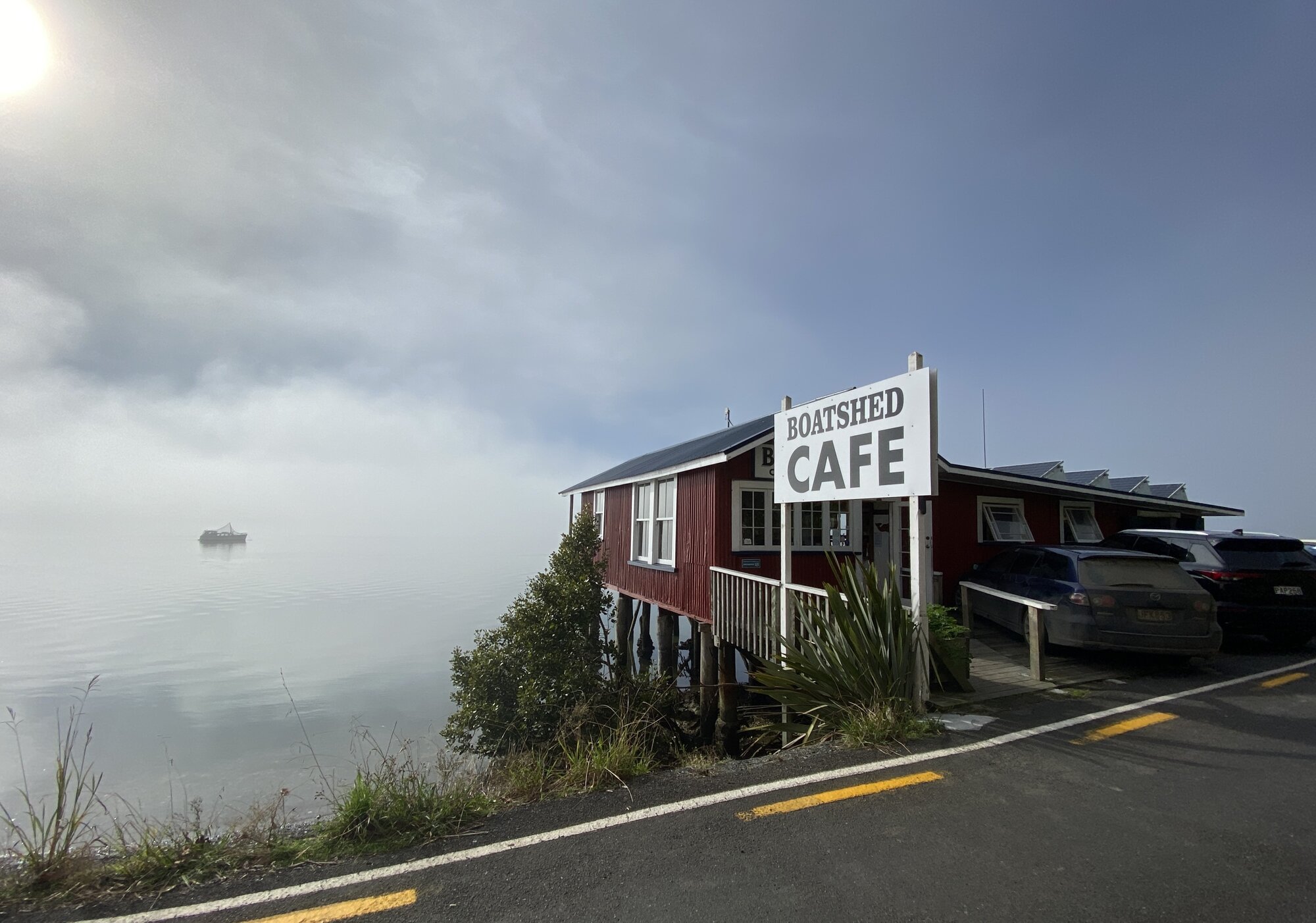 The Hokianga is beautiful but isolated, with the waterways providing a key transport link between Rawene (pictured) and Kohukohu. Photo / Denise Piper