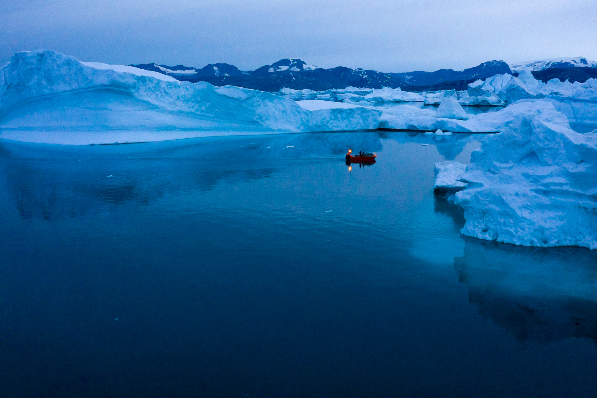 Greenland has experienced the most significant ice loss since the record melt year of 2012. Photo / AP
