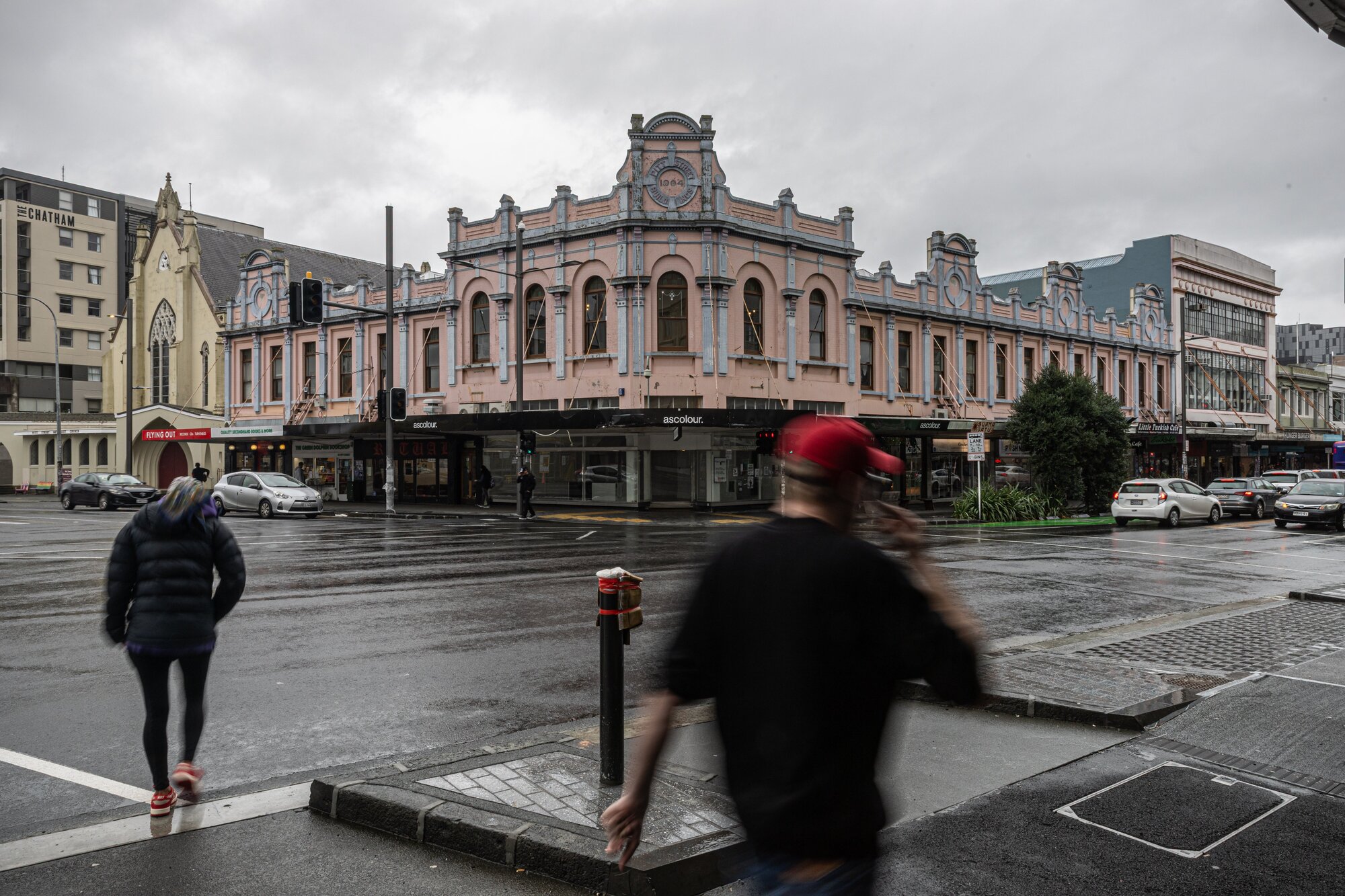 It's been a bleak winter on K Rd. Photo / Jason Dorday