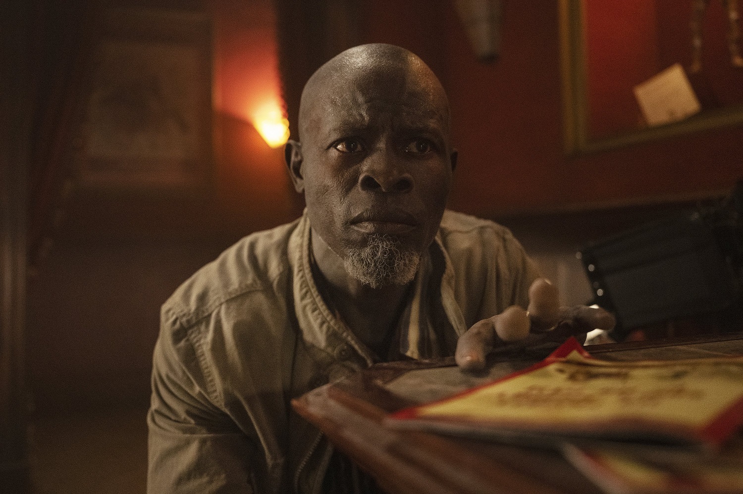 Djimon Hounsou in a scene from A Quiet Place: Day One. Photo / AP