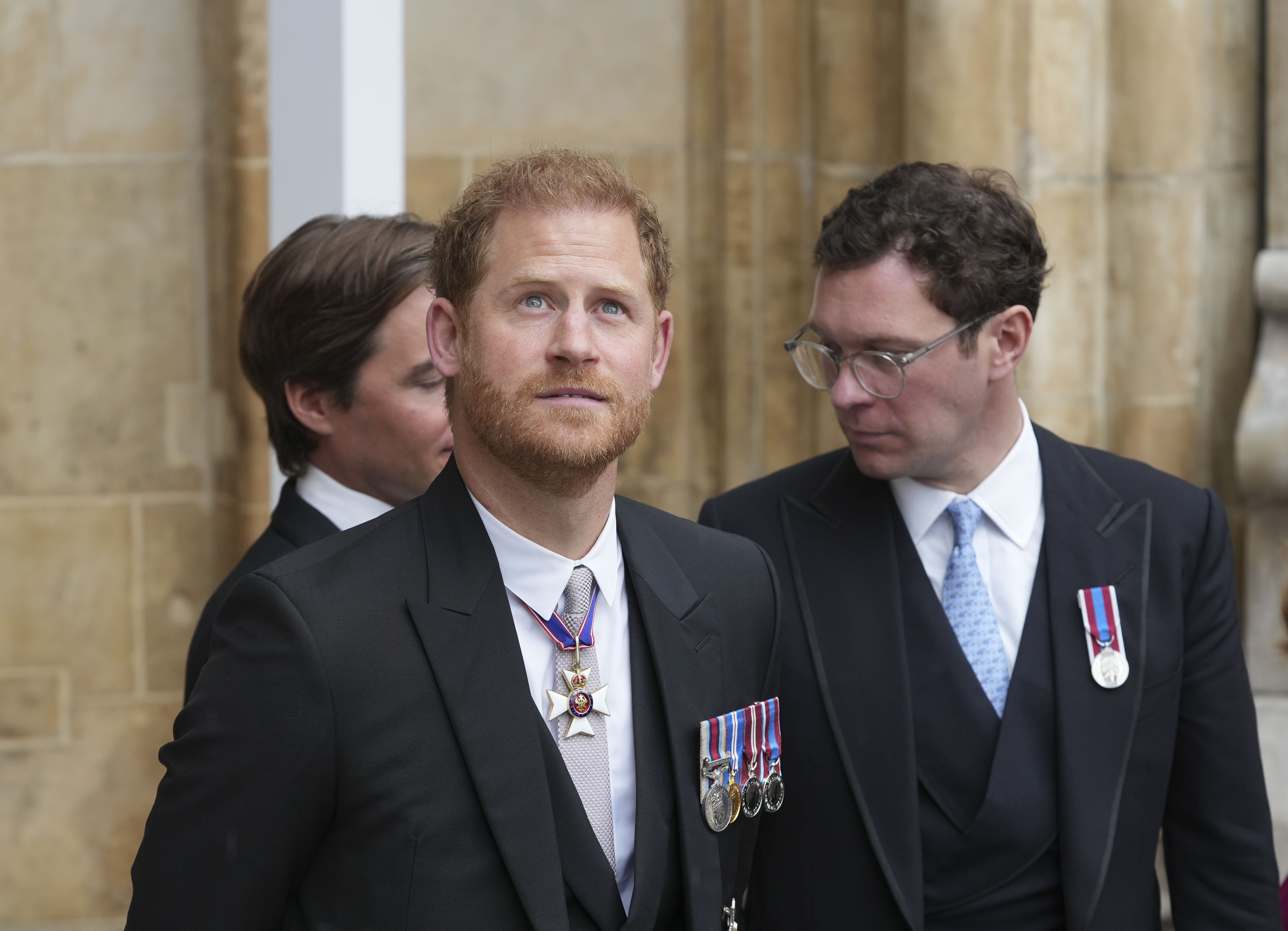 The Duke will no doubt hope to see his father again next week. Photo / Getty Images