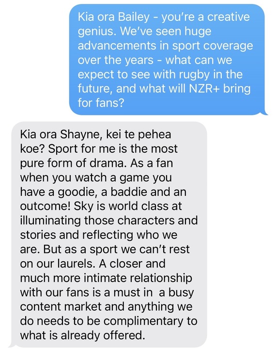One Good Text, with Bailey Mackey.