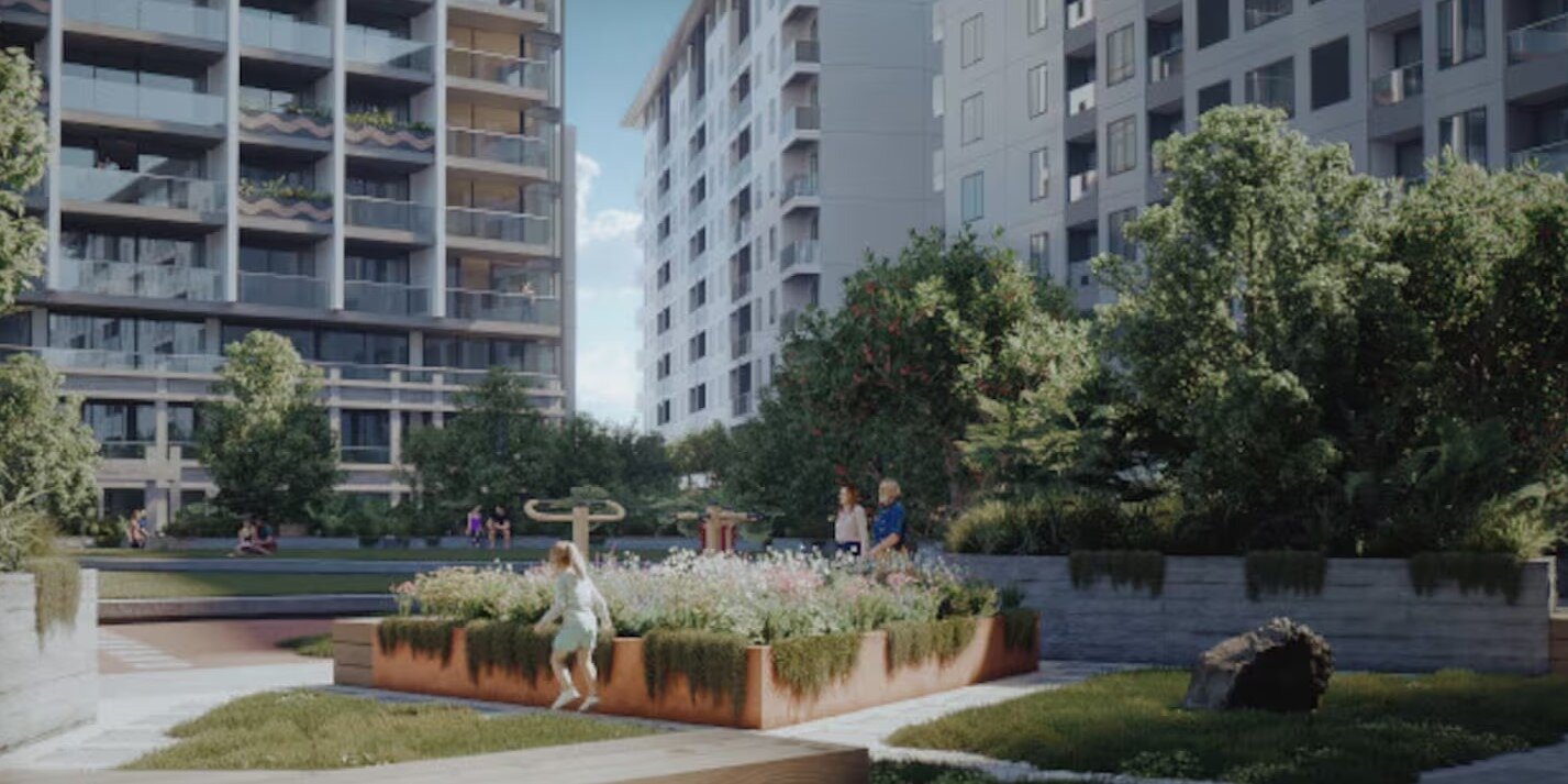 Shundi Tāmaki Village planned this new development with apartments for about 5000 people at St Johns. Photo / NZ Herald 