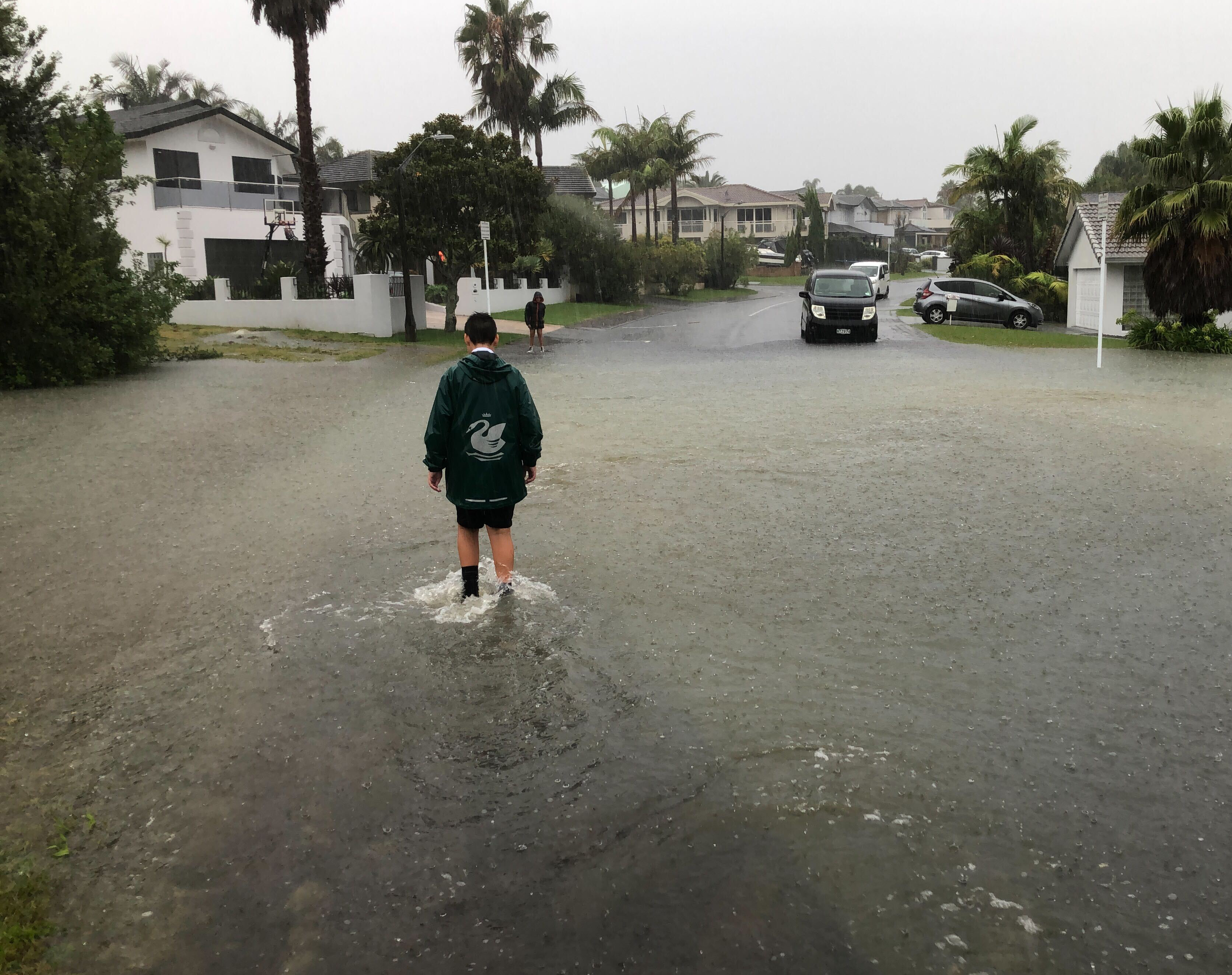 Extreme weather flooded huge swathes of Auckland earlier this year. Photo / Dean Purcell. 

