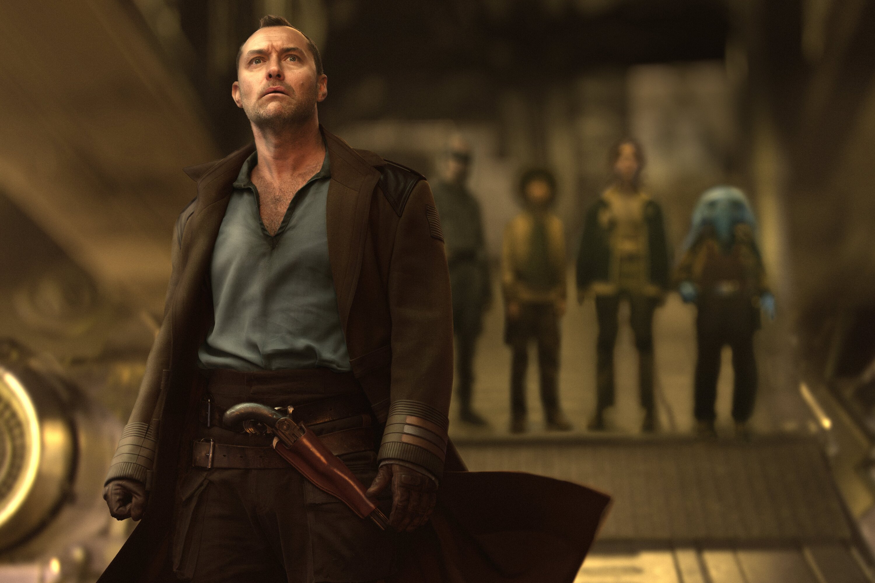 When the kids accidentally leave their home, they find themselves tangling with pirates, an owl-like mentor and Law’s Nawood. Photo / Lucasfilm