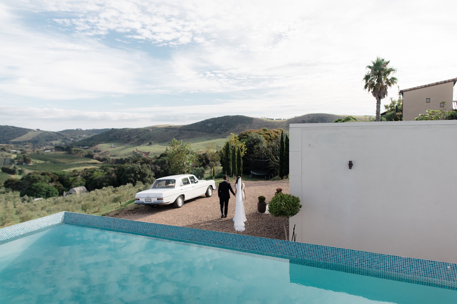 'It felt like Tuscany hidden away in a corner of the island' says the couple of their Airbnb. Photo / Andrew Hewson
