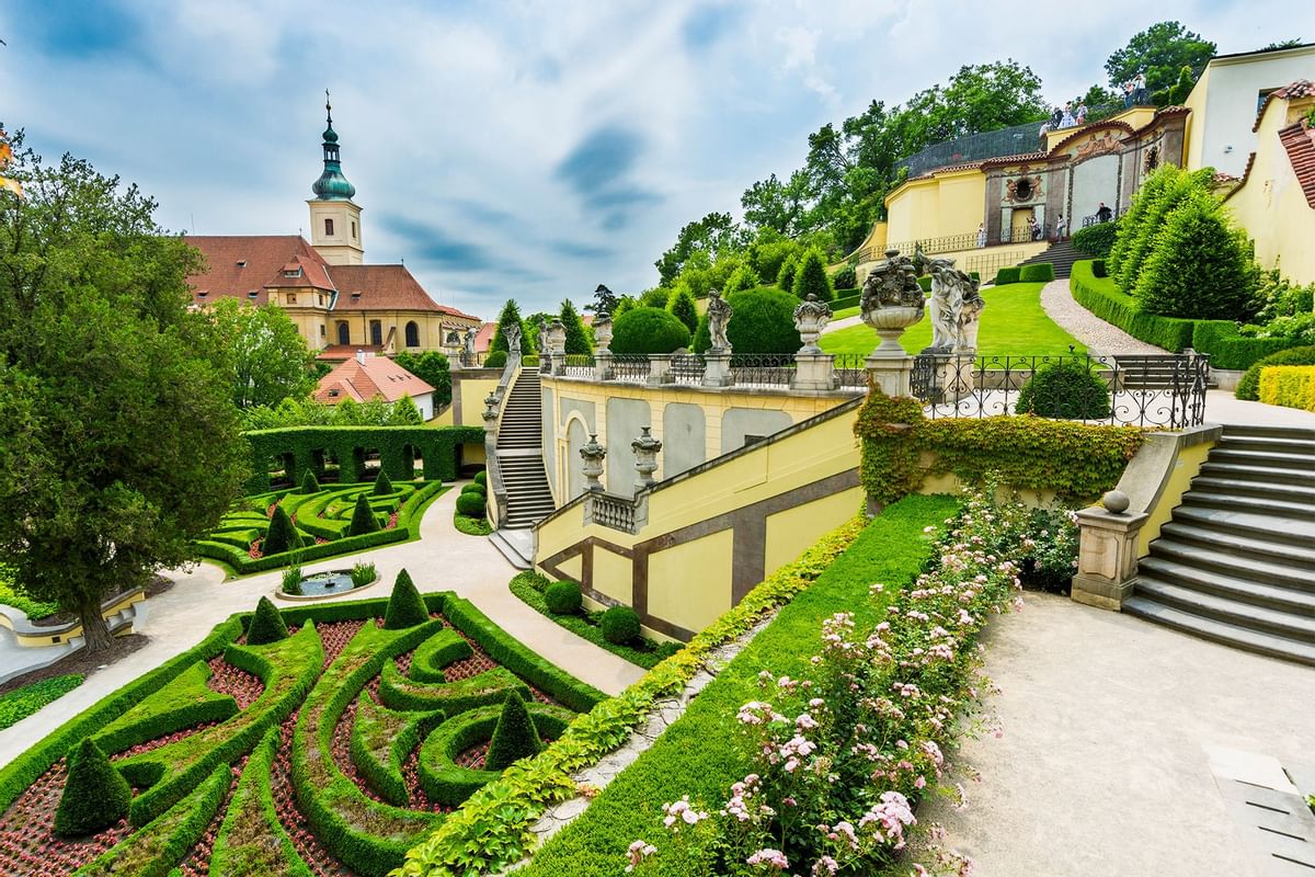 The Aria Hotel Prague, in Czech Republic, has lush gardens and plush suites themed for composers such as Mozart and Beethoven. Photo / Supplied

For Travel - Feb 14