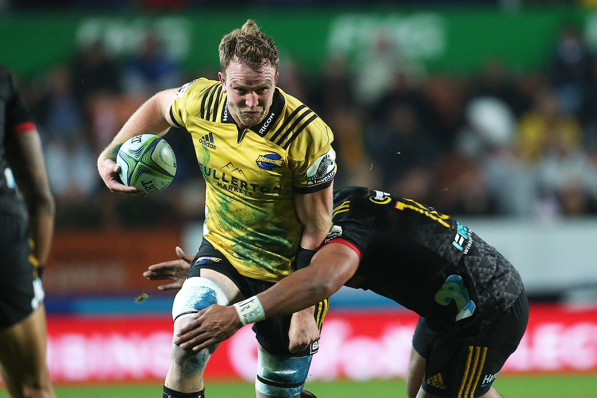 Hurricanes' Gareth Evans. Photo / Photosport 