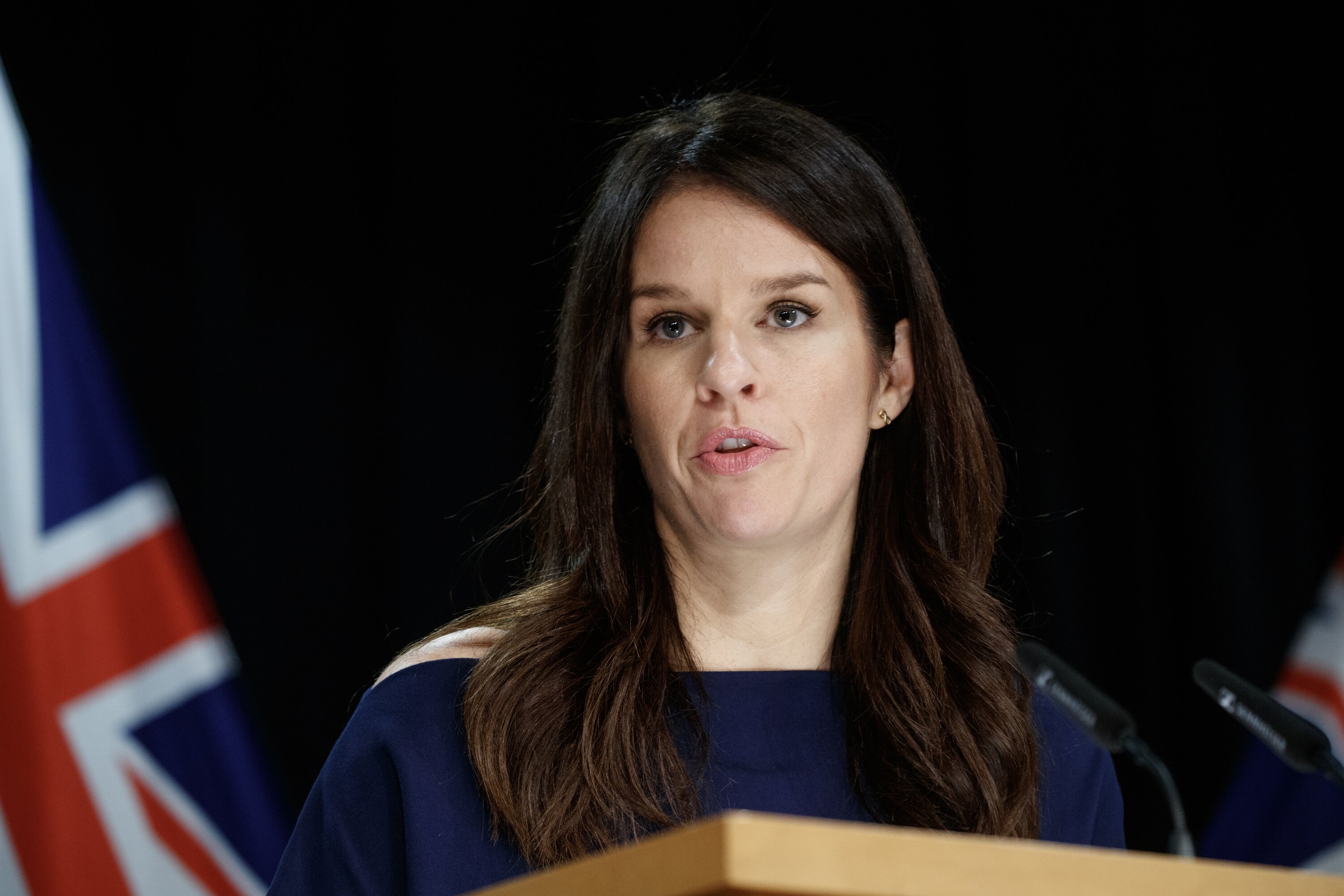 Education Minister Erica Stanford says every child has the right to feel safe, included and valued while at school. Photo / Mark Mitchell