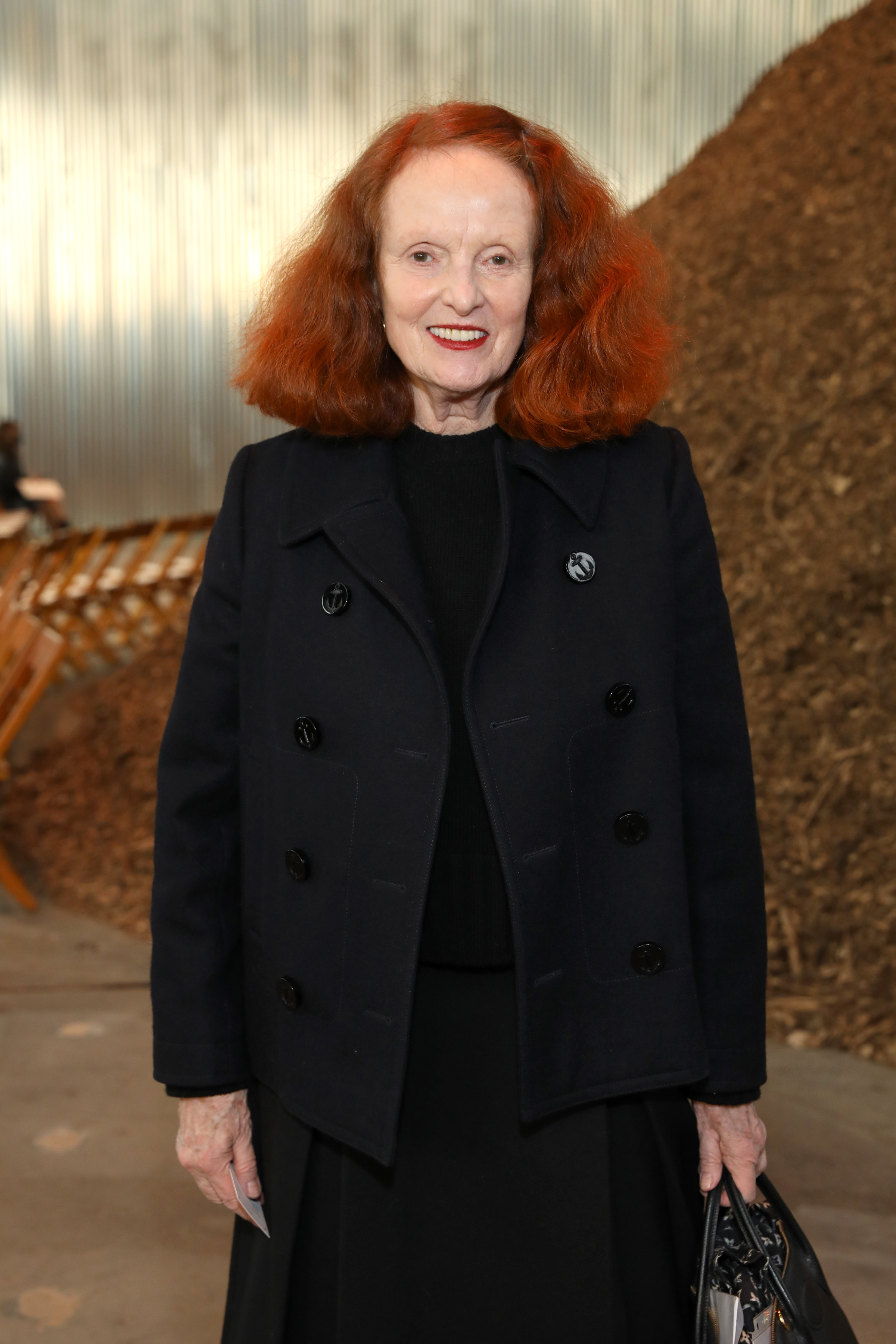 Grace Coddington. Photo by JP Yim/Getty Images for Alexander McQueen